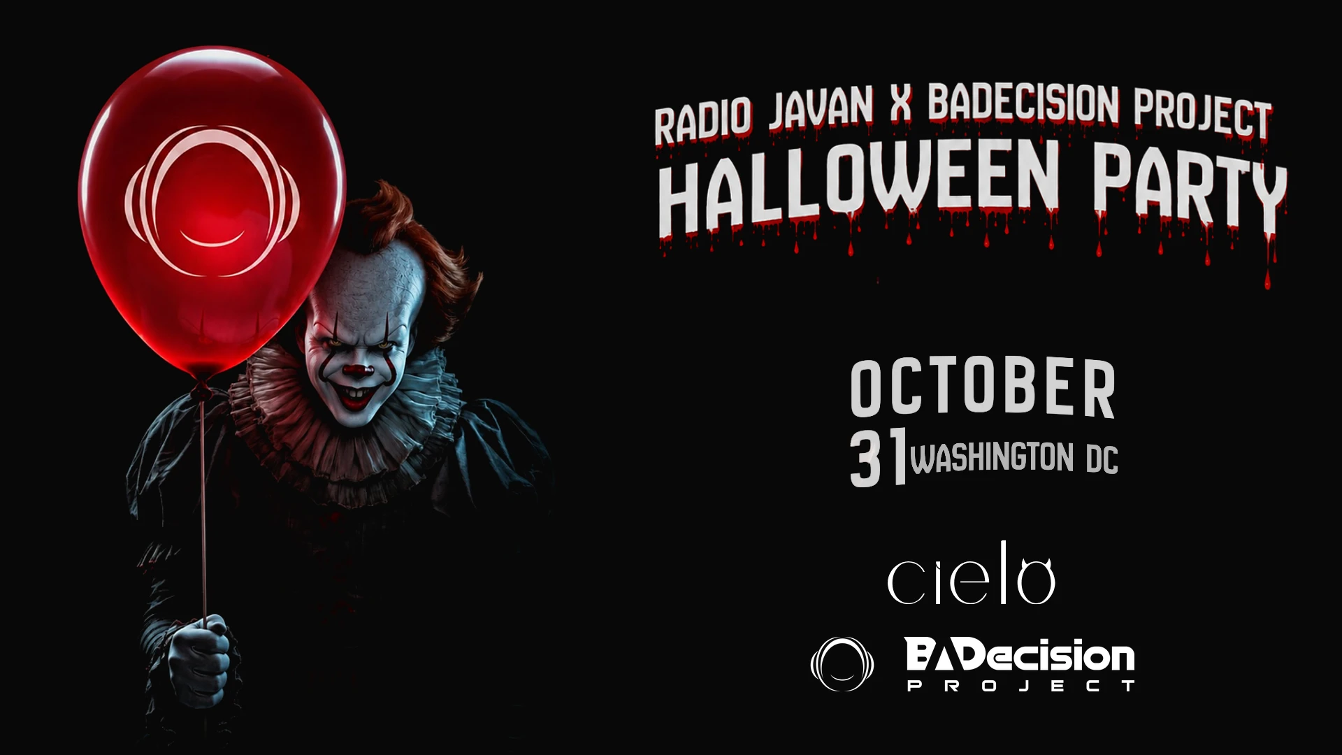 Radio Javan X Badecision Halloween At Cielo Cover