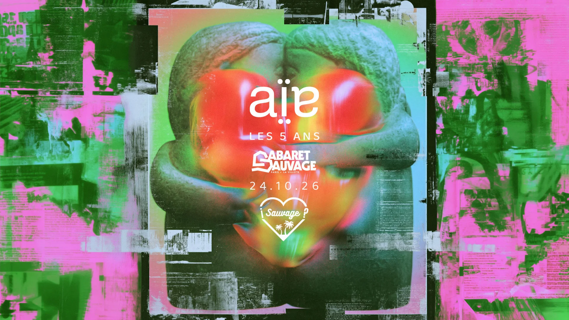 Les 5 Ans De Aïe X ¡Sauvage? Cover