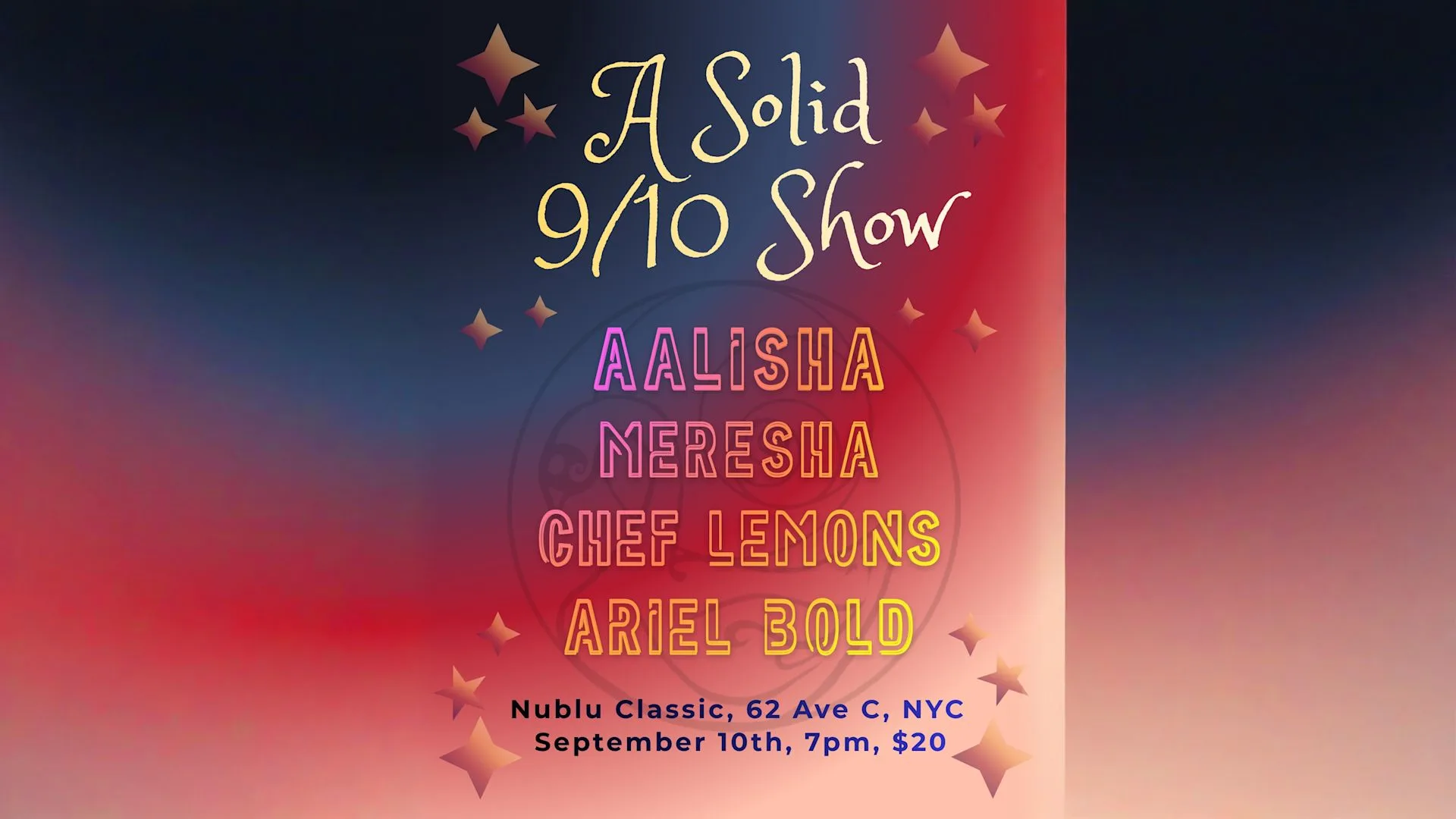 A Solid 9/10 Show Cover