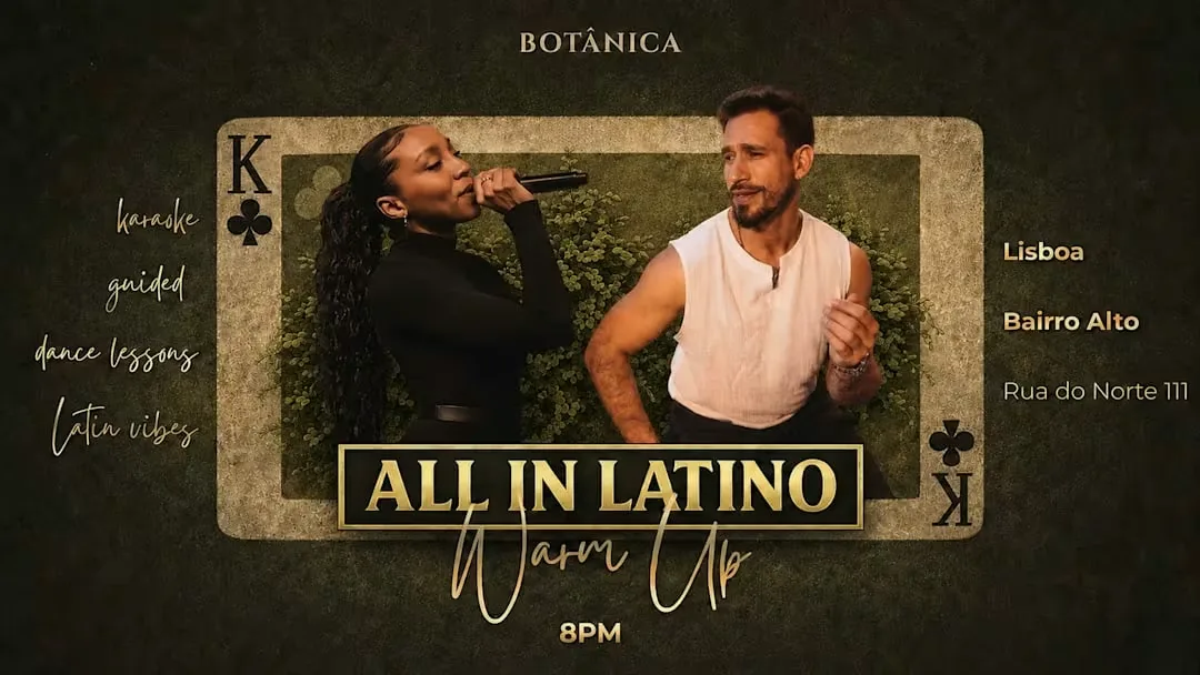 Warm Up - All In Latino (Pre-Main Event) Cover