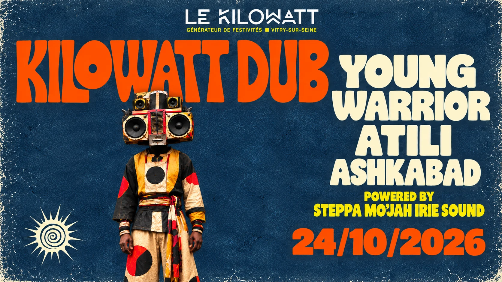 Kilowatt Dub (Young Warrior + Atili + Ashkabad + Steppa Mo') Cover