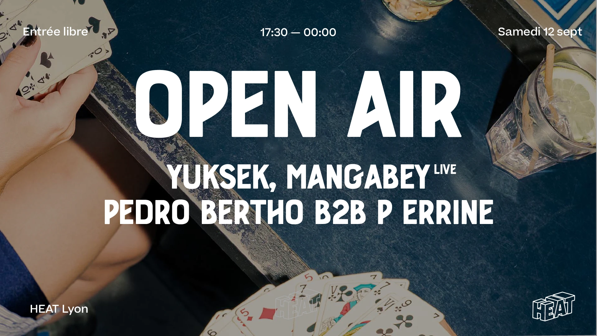 La Place Bleue : Yuksek, Mangabey (Live), Pedro Bertho... Cover