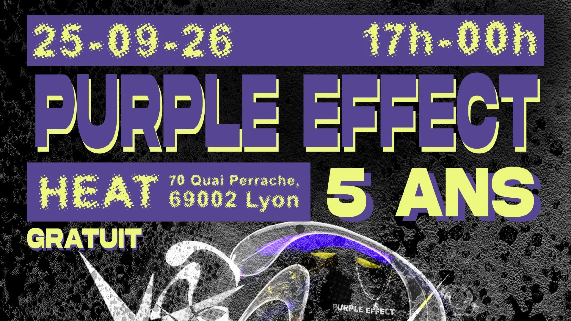 Purple Effect : 5 Ans Cover