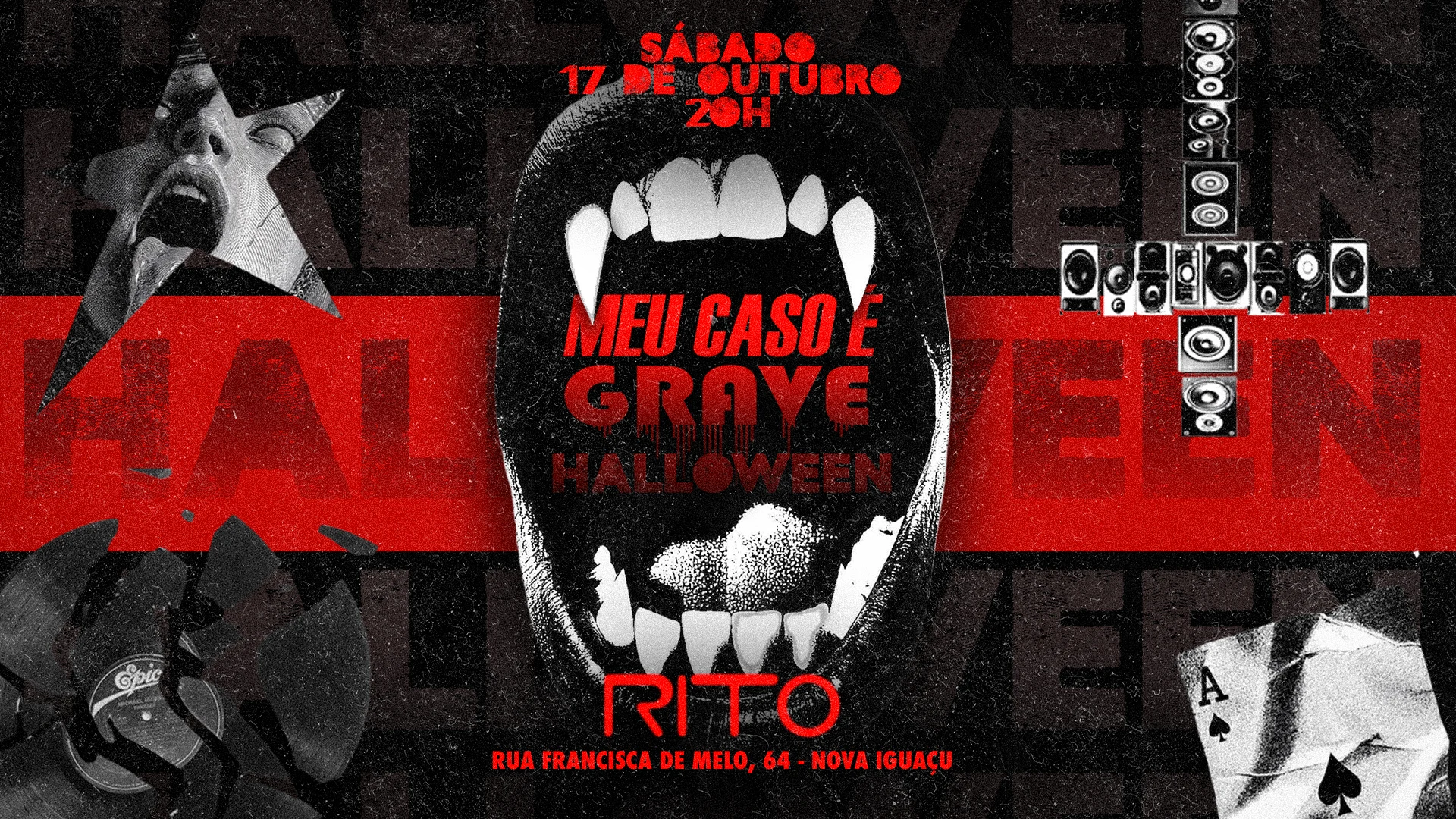 Meu Caso É Grave /// Halloween @ Rito Cover