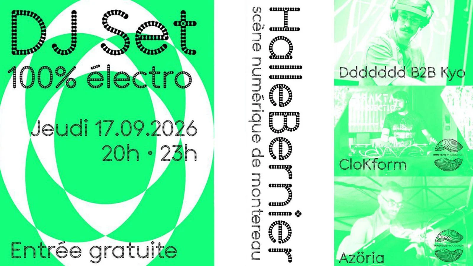 [Entree Libre] Inauguration De La Halle Bernier + Dj Set Cover