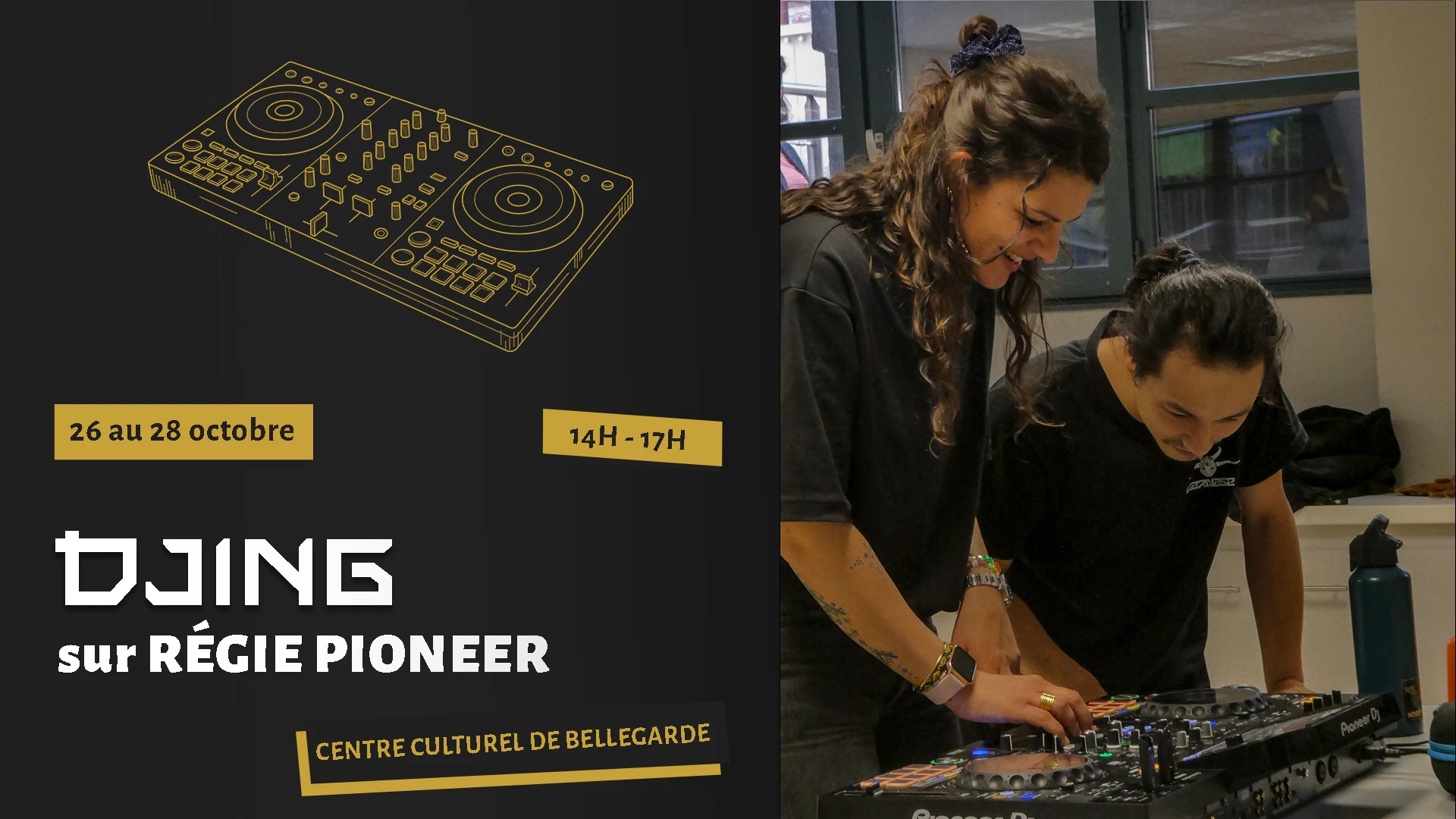 Stage Intensif D'initiation Au Djing Sur Régie Pioneer Cover