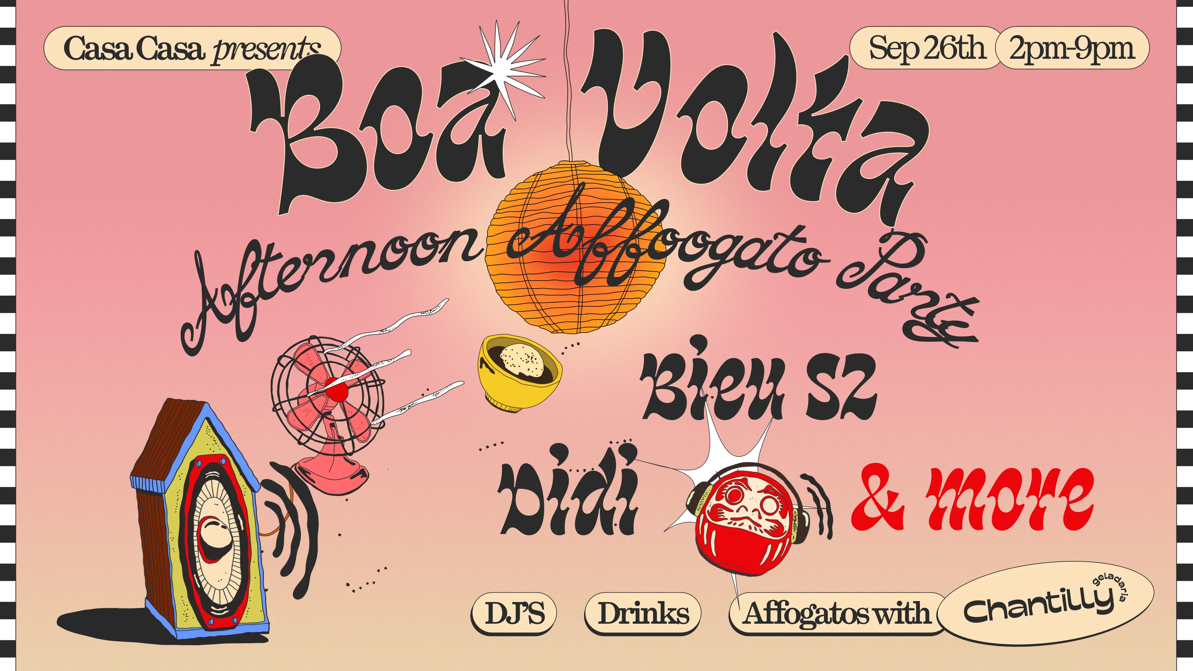 Boa Volta: Afternoon Affogato Party Cover