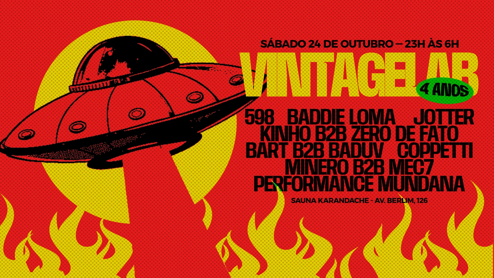 Vintagelab 4 Anos - Aniversário Cover