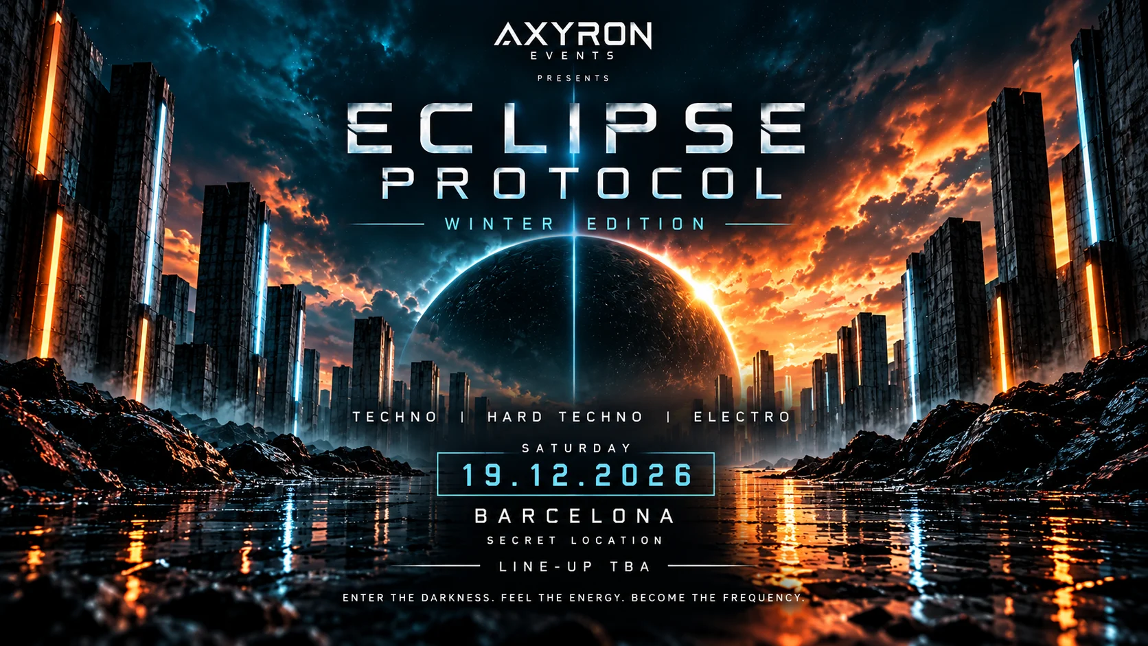 Axyron Events Presents: Eclipse Protocol — Winter Edition Cover