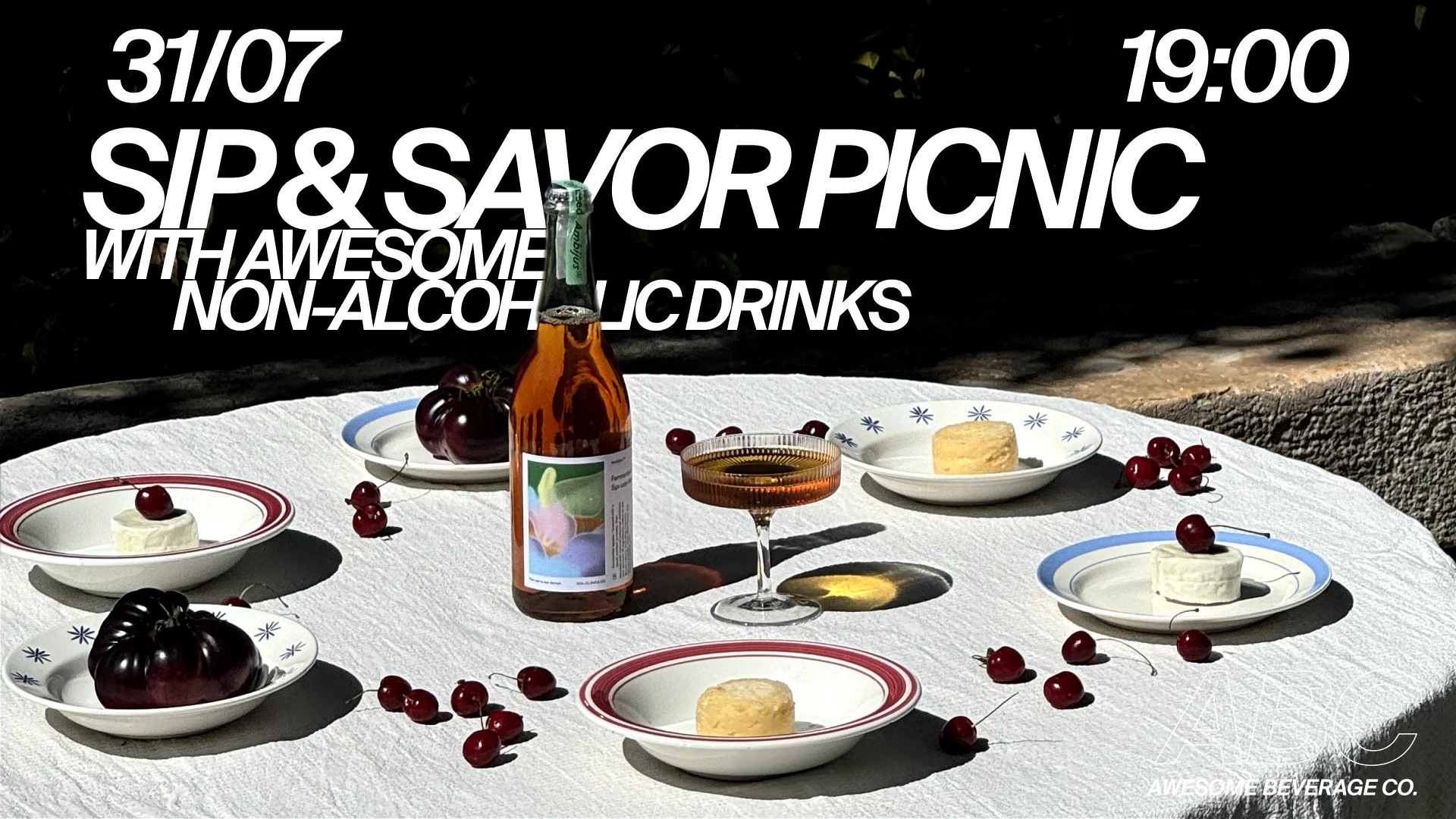 Sip & Savor Picnic With Awesome Non-Alcoholic Drinks Cover
