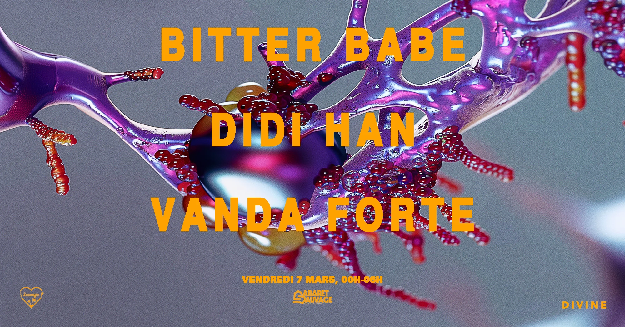¡Divine Sauvage: Bitter Babe / Didi Han / Vanda Forte? Cover