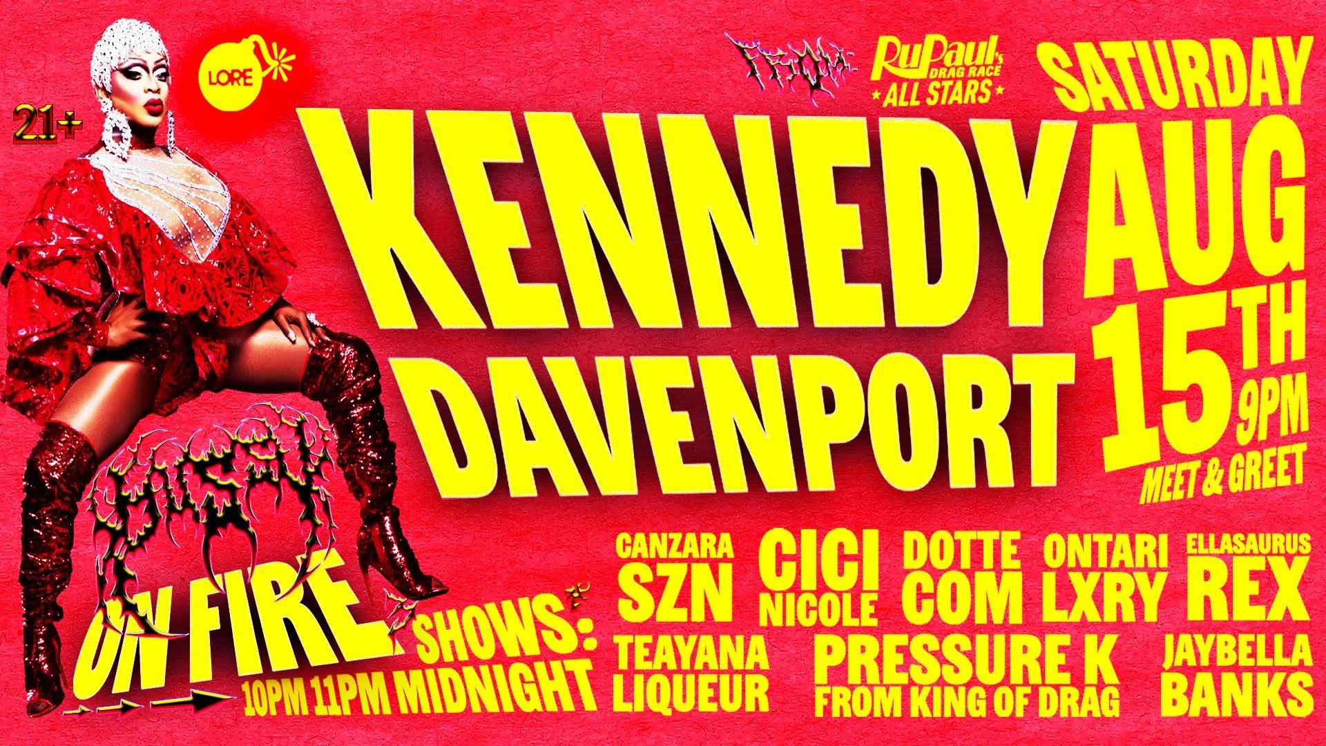 Kennedy Davenport From Rupaul's Drag Race Cover