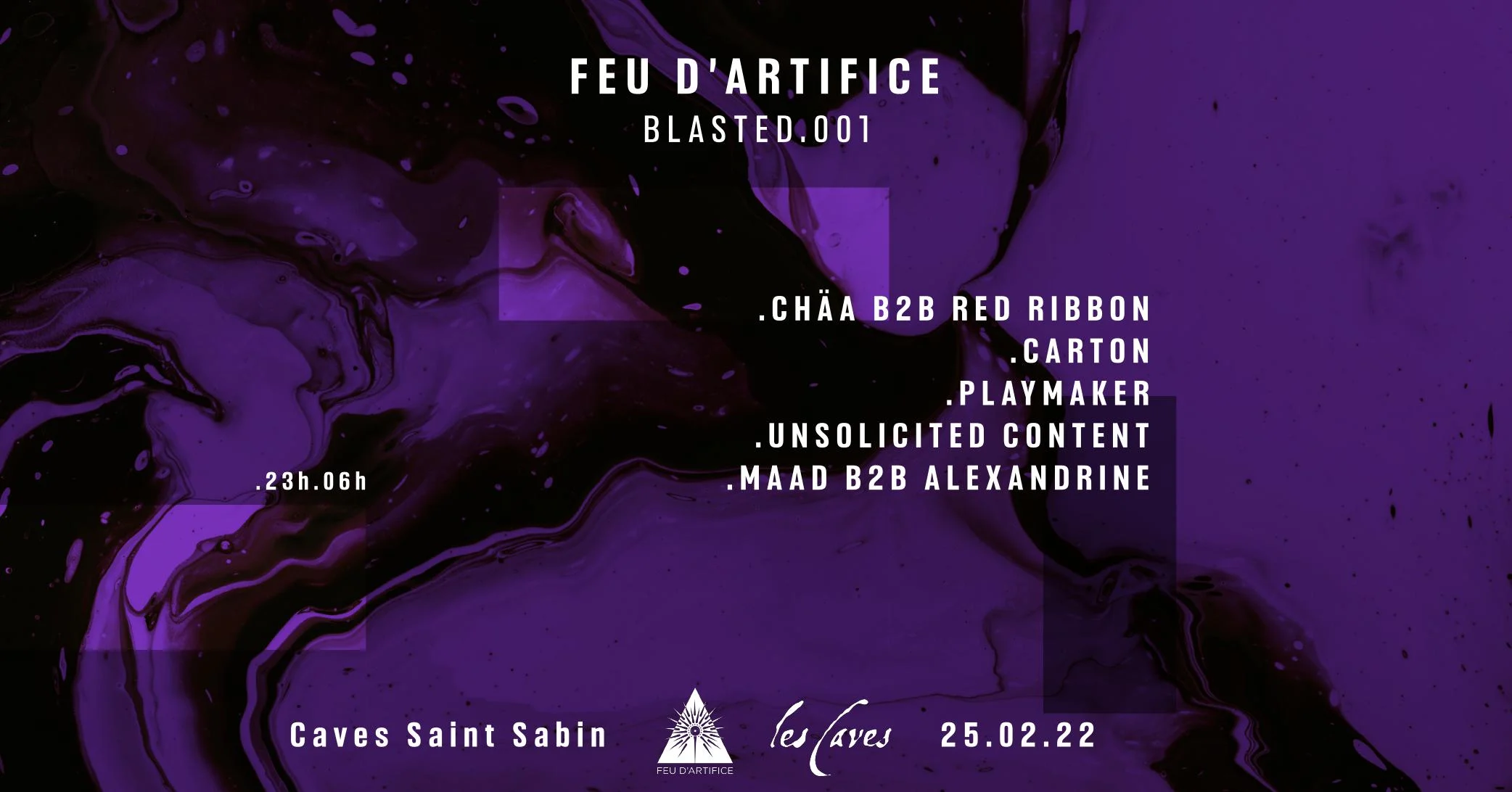 Feu D'artifice . . .  Blasted.001 Cover