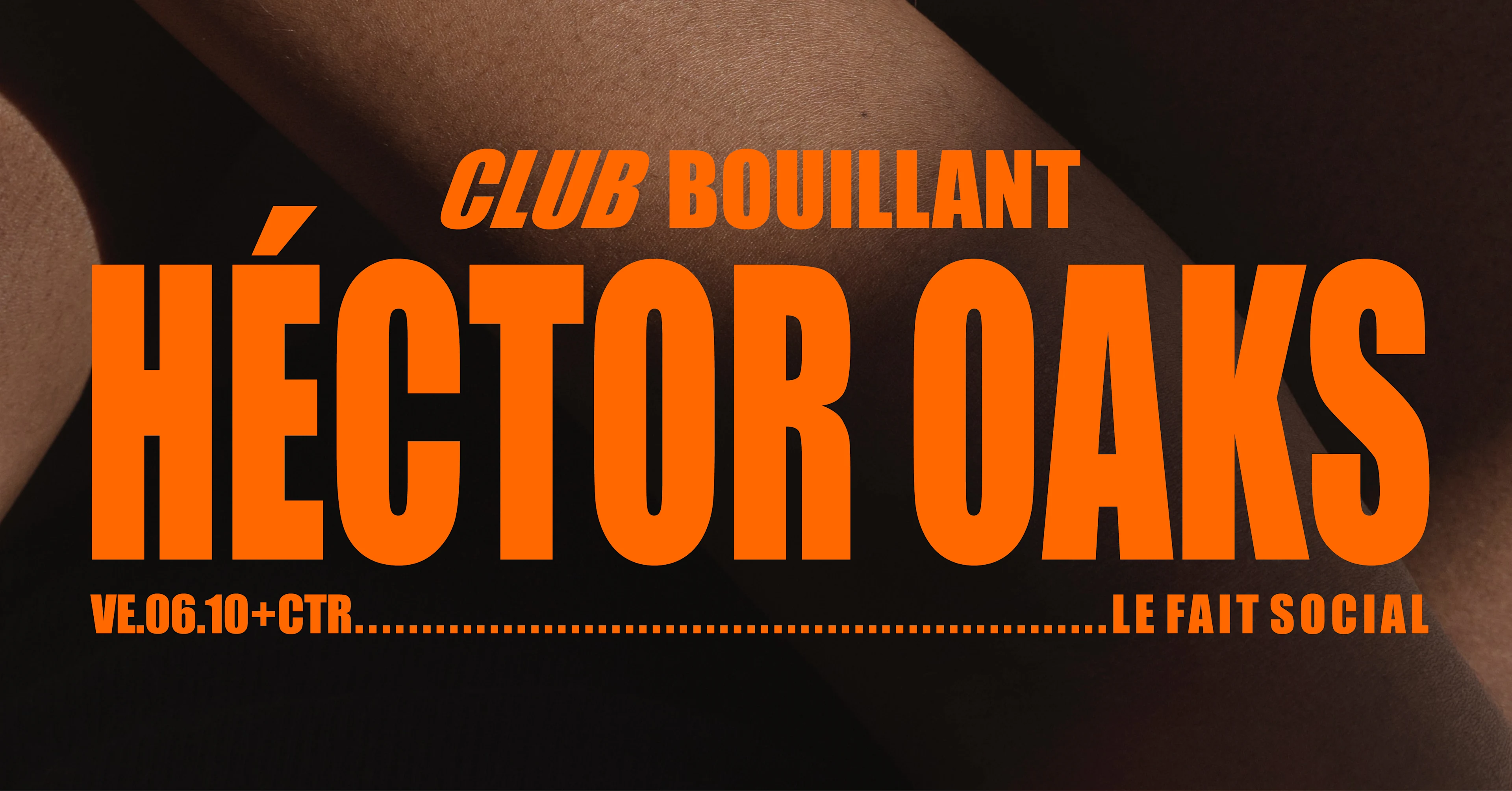 Club Bouillant - Héctor Oaks · Ctr · Shoshana Cover