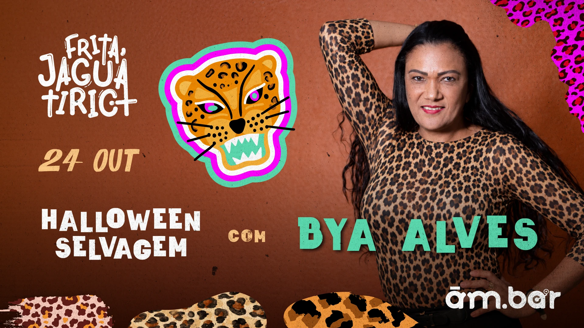 24/10: Frita, Jaguatirica! Com Bya Alves Cover