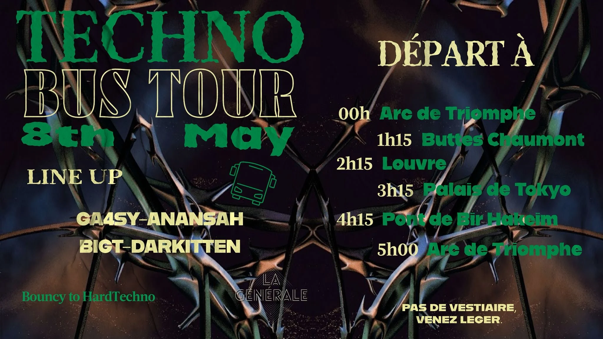 Techno Bus La Générale Cover