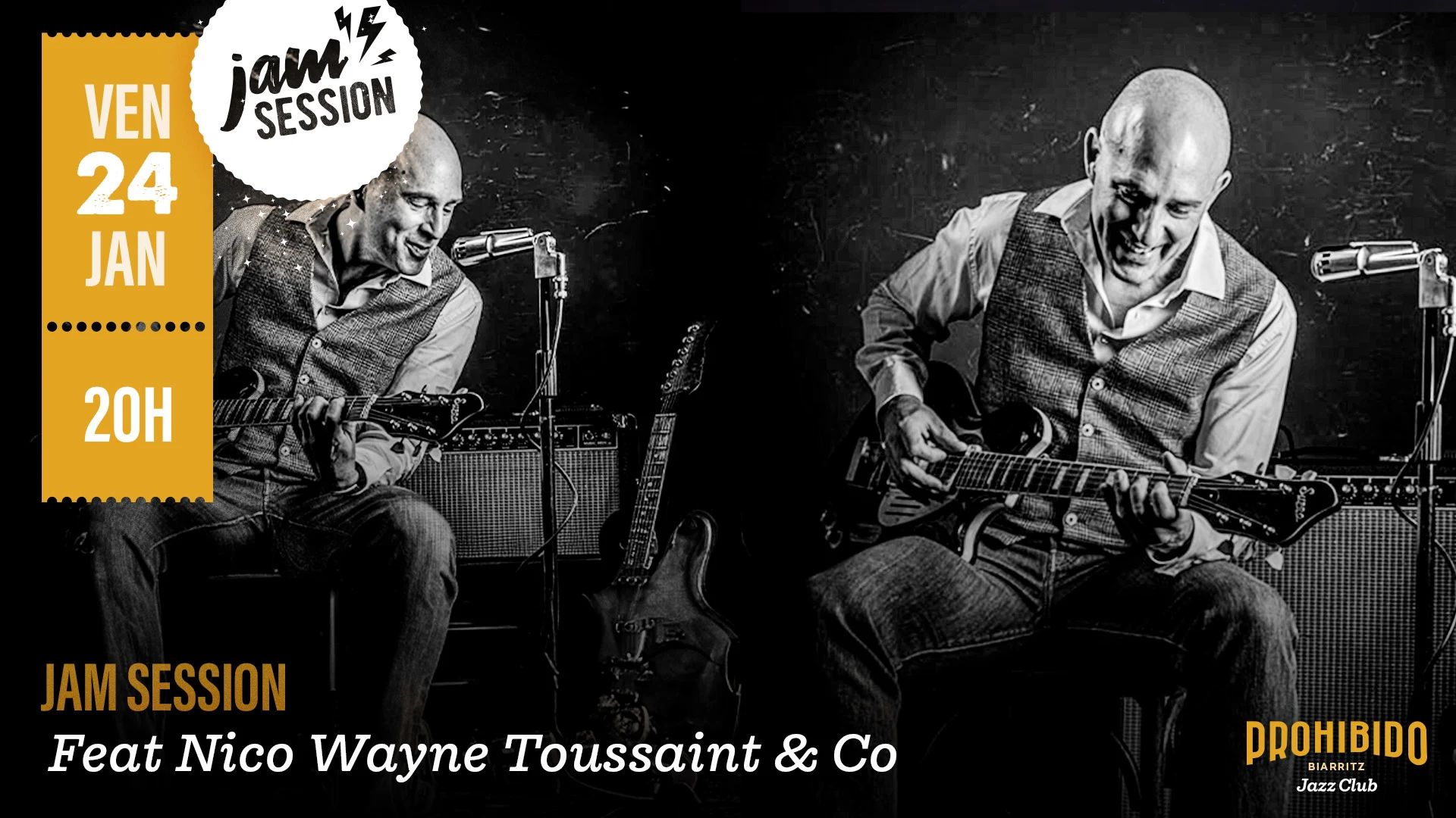 Nico Wayne Toussaint & Co { Jam Session } Cover