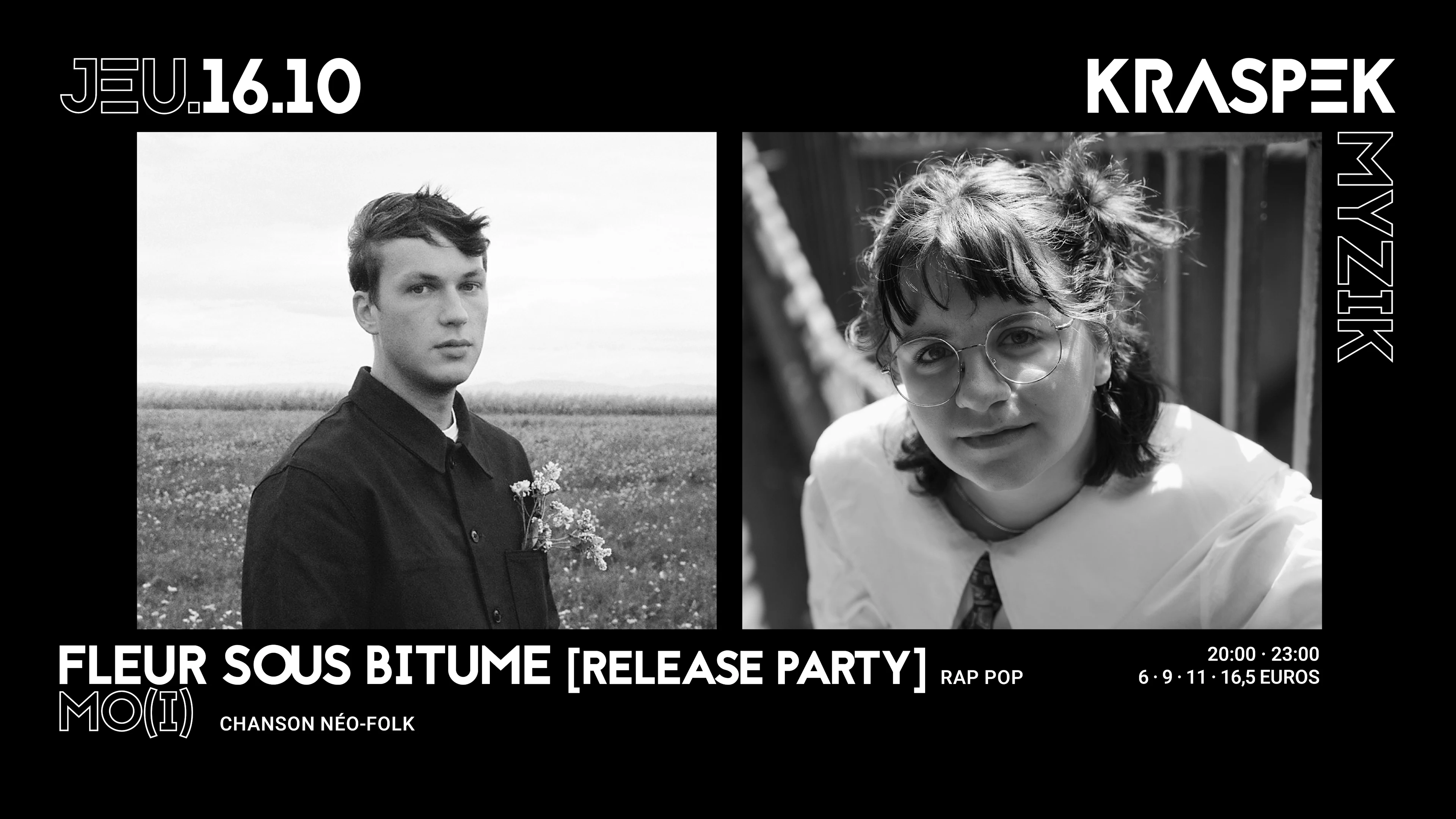 Fleur Sous Bitume [Release Party] | Mo(I) Cover