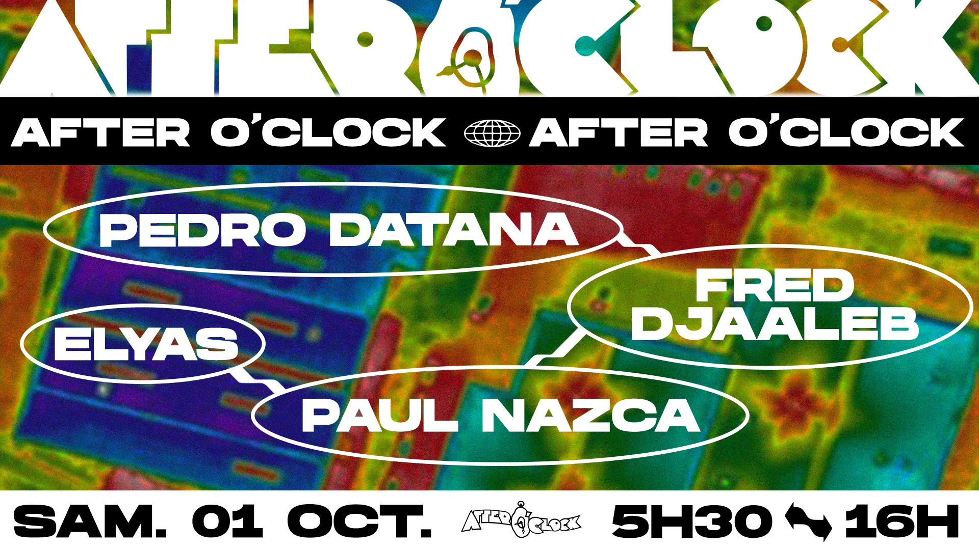 After O'clock : Paul Nazca, Pedro Datana, Fred Djaaleb, Elyas Cover