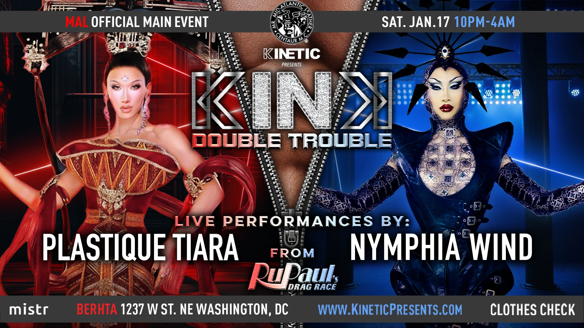 Kink Double Trouble: Official Mal Main Event Cover