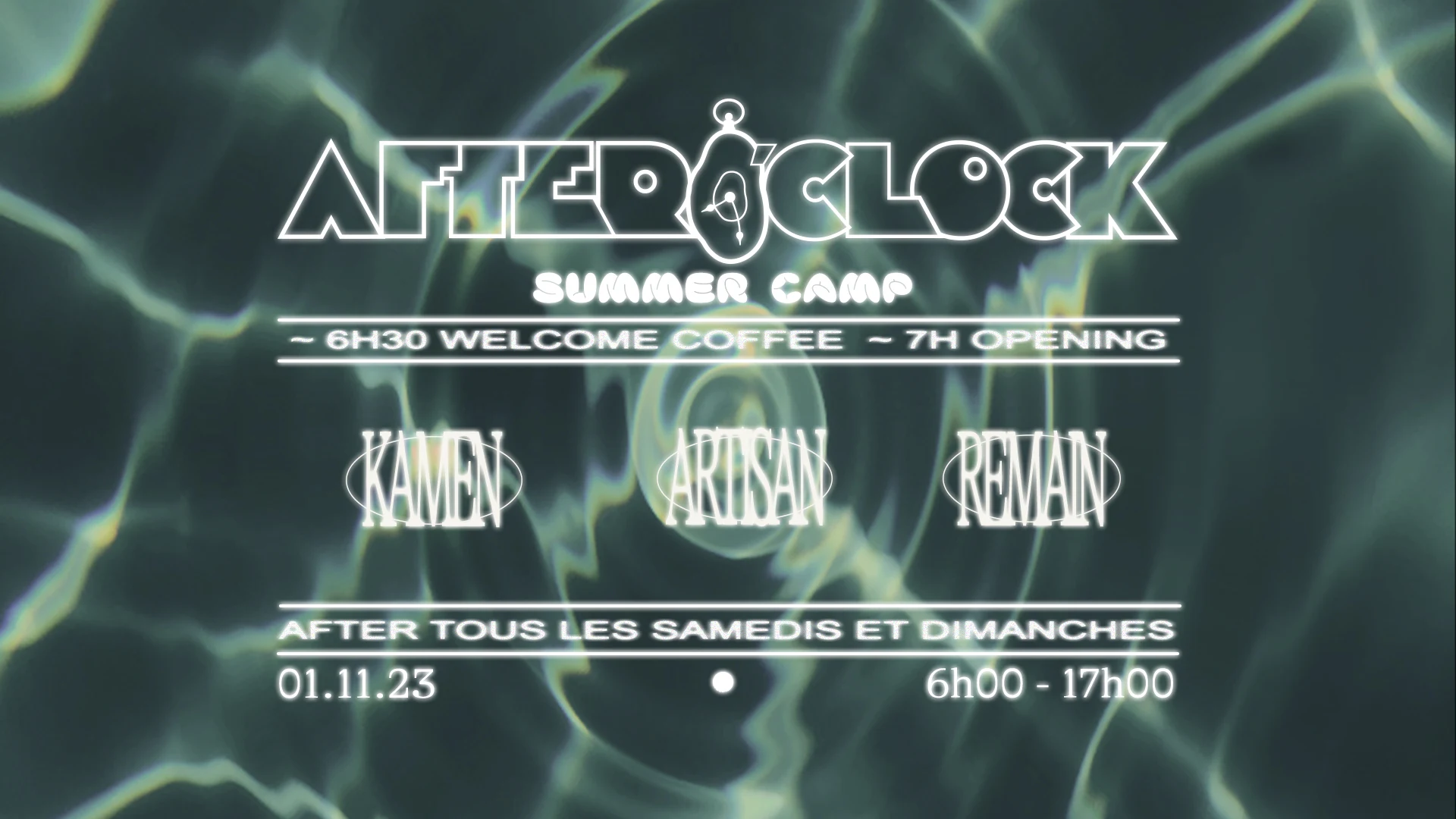 After O'clock : Artisan, Kamen & Remain Cover