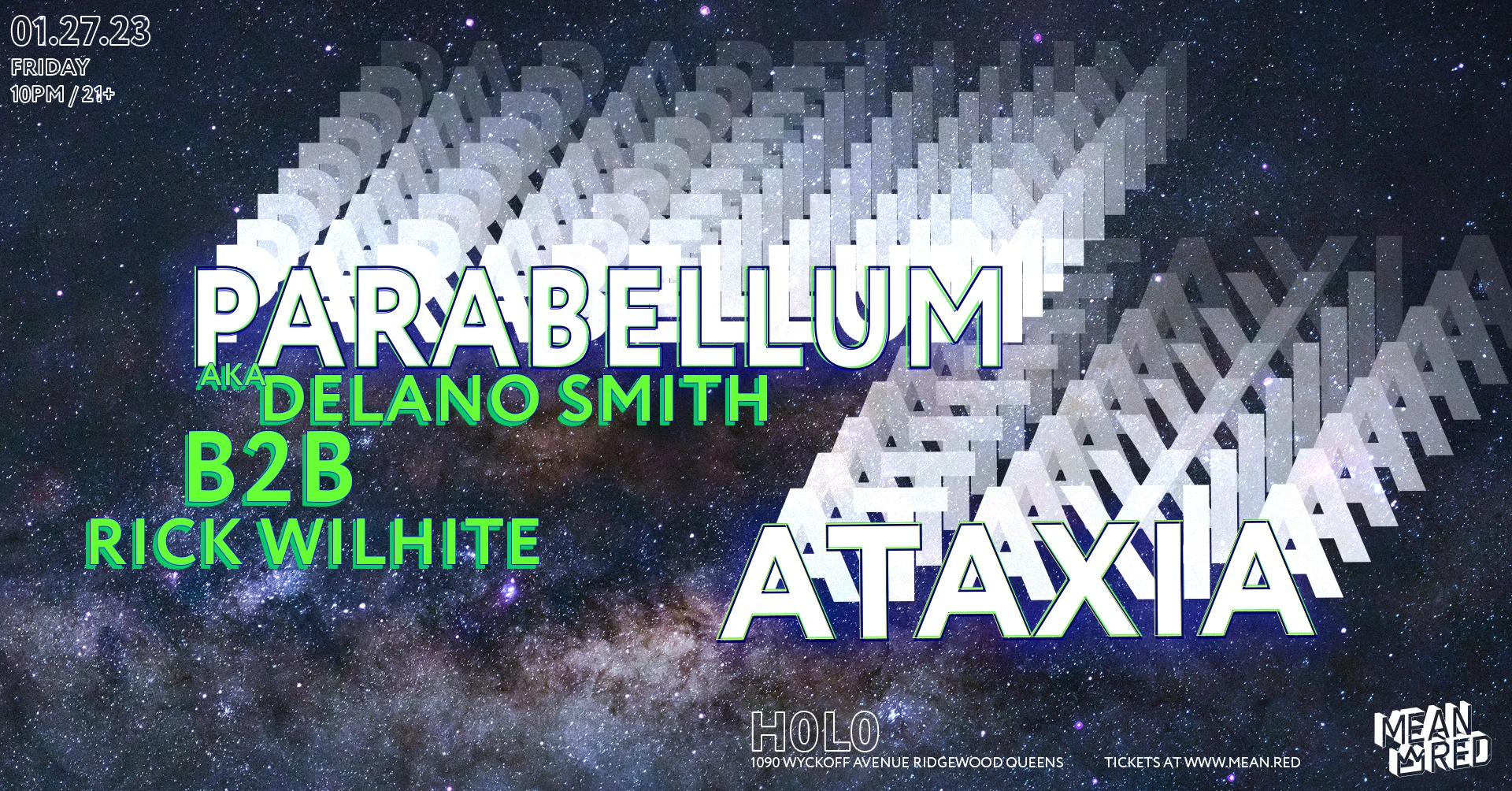 Parabellum (Delano Smith B2b Rick Wilhite) / Ataxia Cover