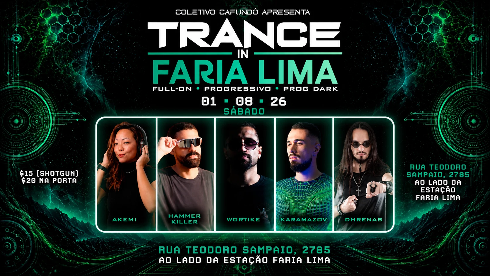 Trance In Faria Lima 01/08 Cover