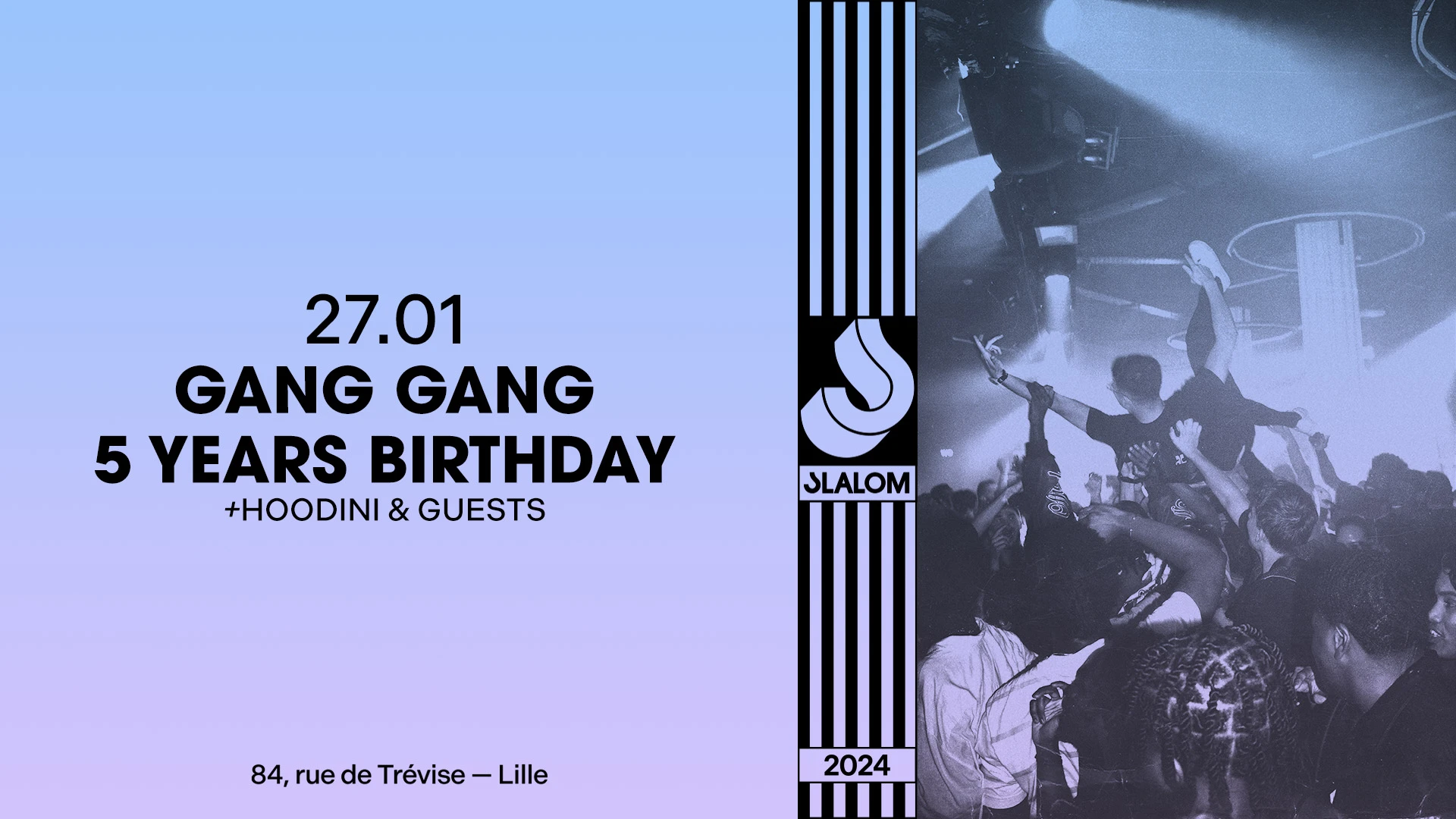 Slalom : Gang Gang — 5 Years Birthday [Sold Out] Cover