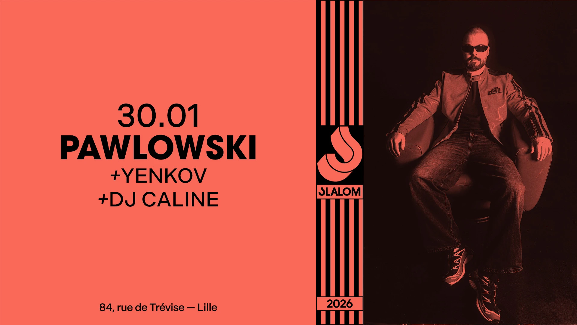 Slalom : Pawlowski • Yenkov • Dj Caline Cover