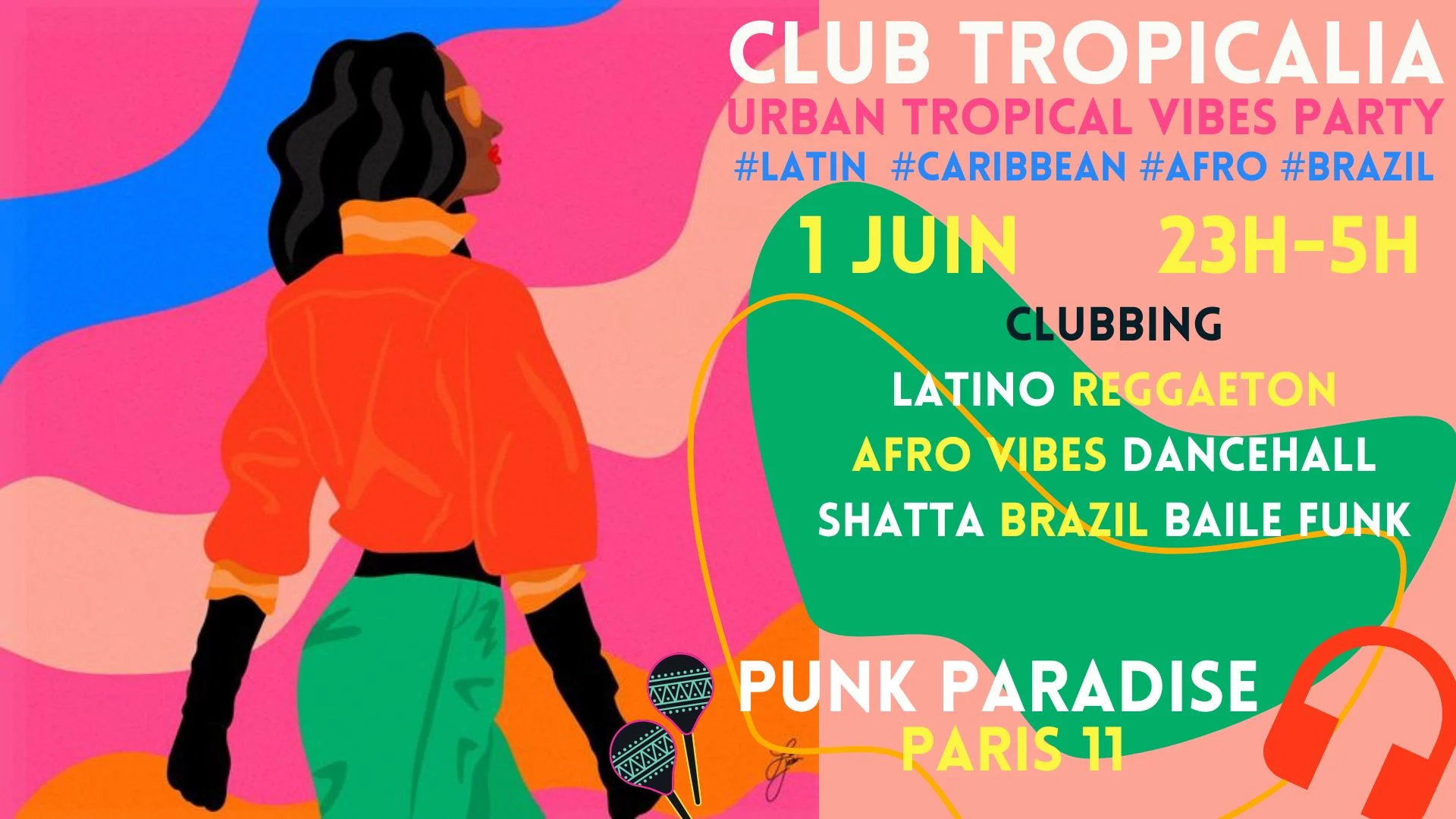Club Tropicalia 1/6 ~ Afro, Latin, Caribbean, Brazil Vibes! Cover