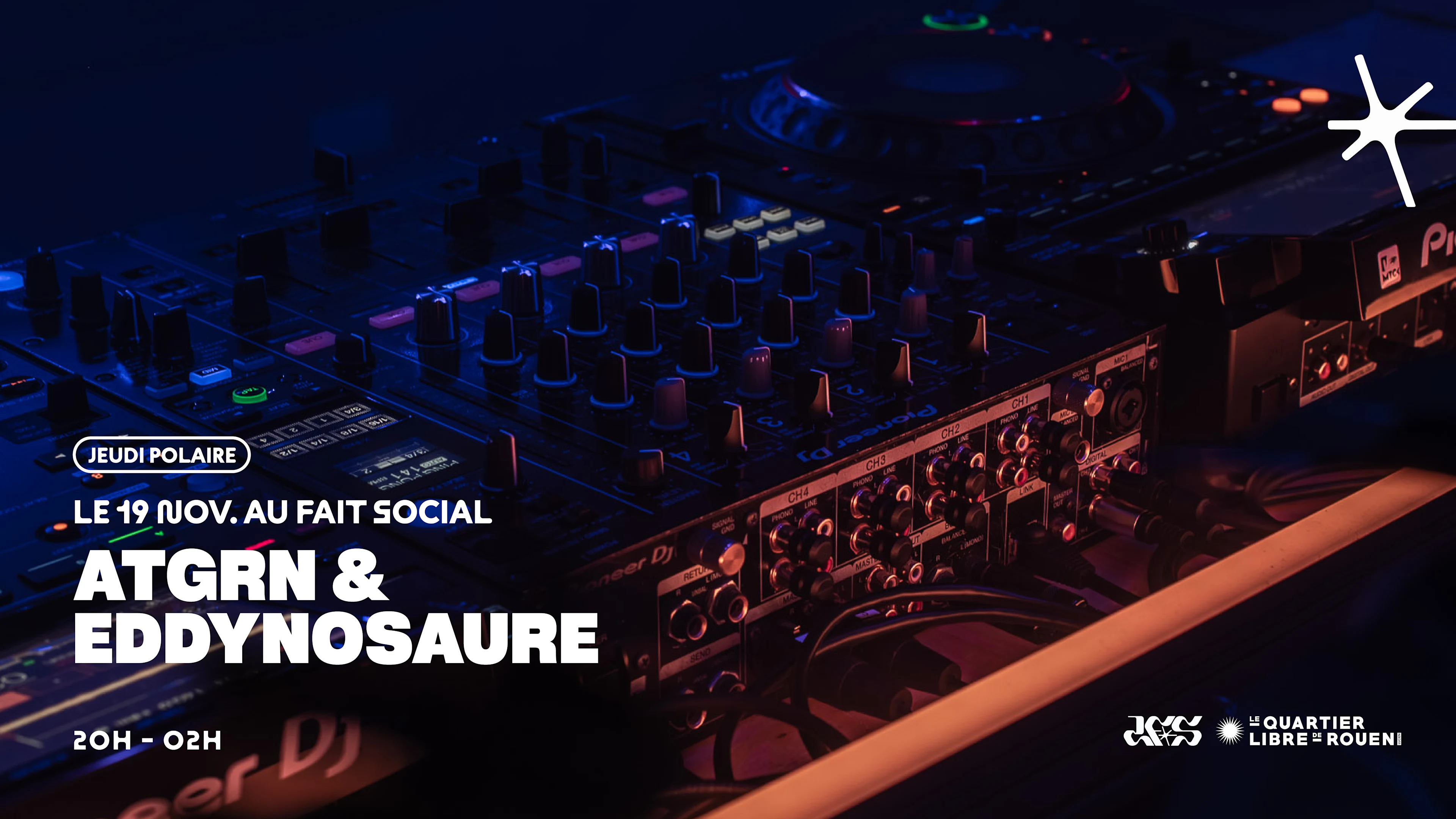 First Jeudi Polaire - Atgrn & Eddynosaure Cover