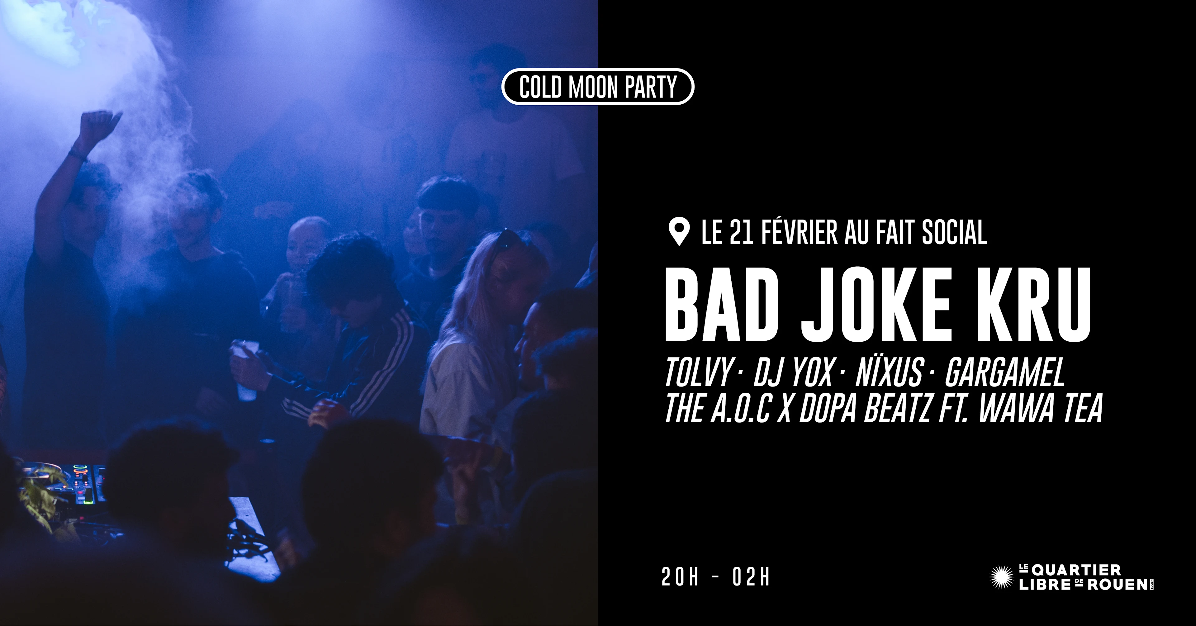 Bad Joke Kru - Cold Moon Party W/ Tolvy And More Cover