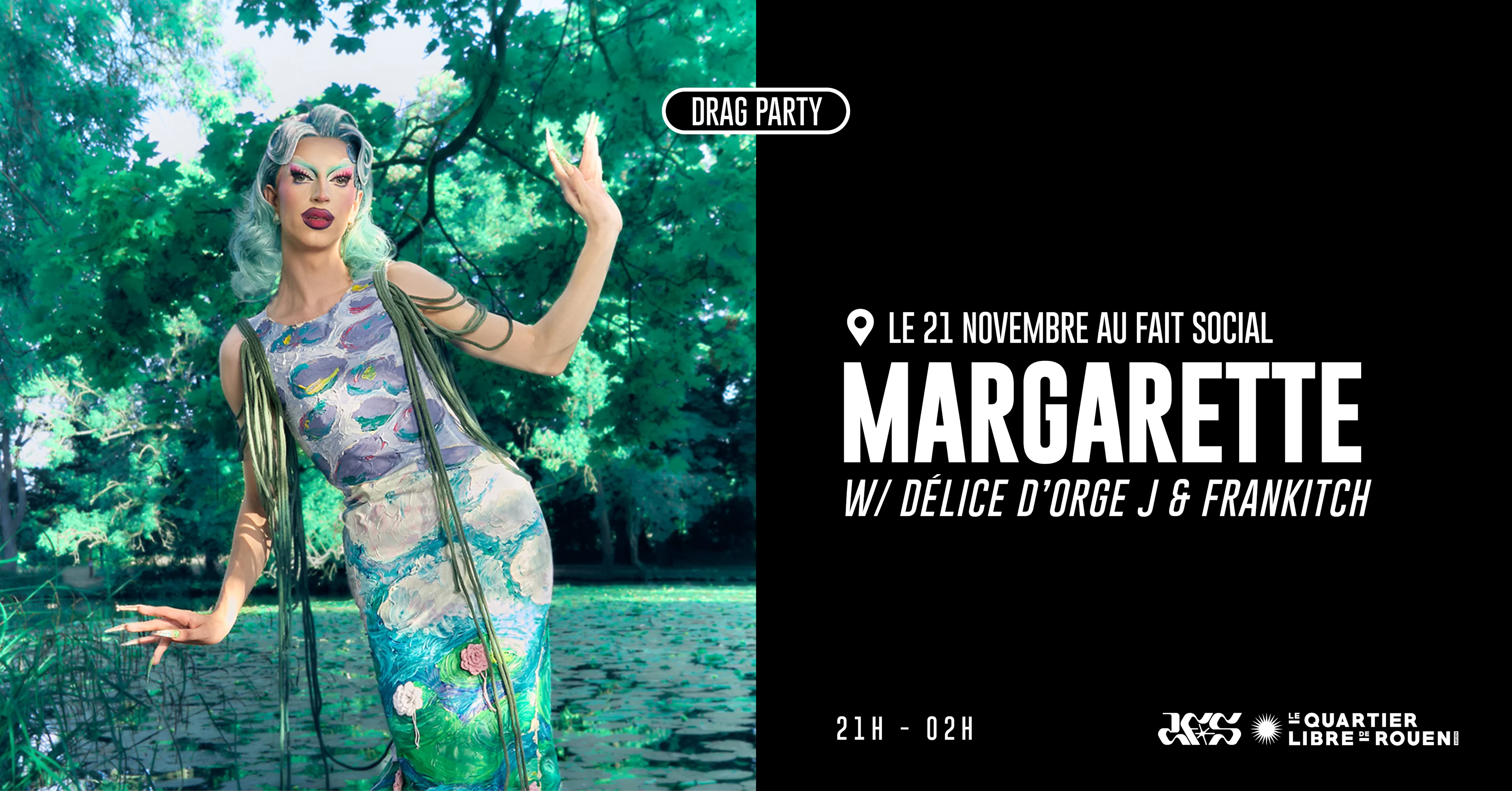 Drag Party - Margarette · Délice D'orge J · Frankitch Cover