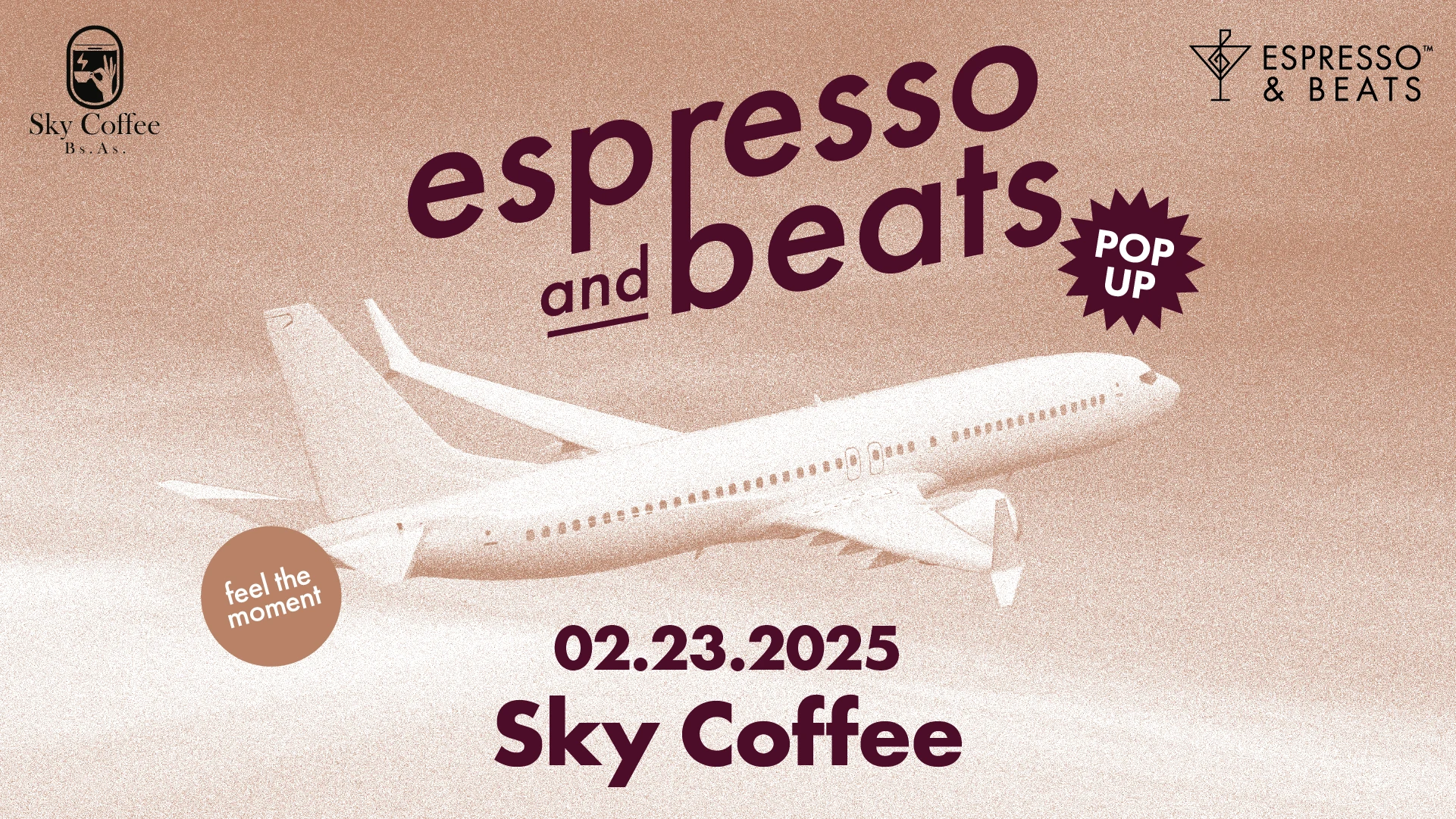 Espresso & Beats: Flight At Sky Coffee Miami Cover