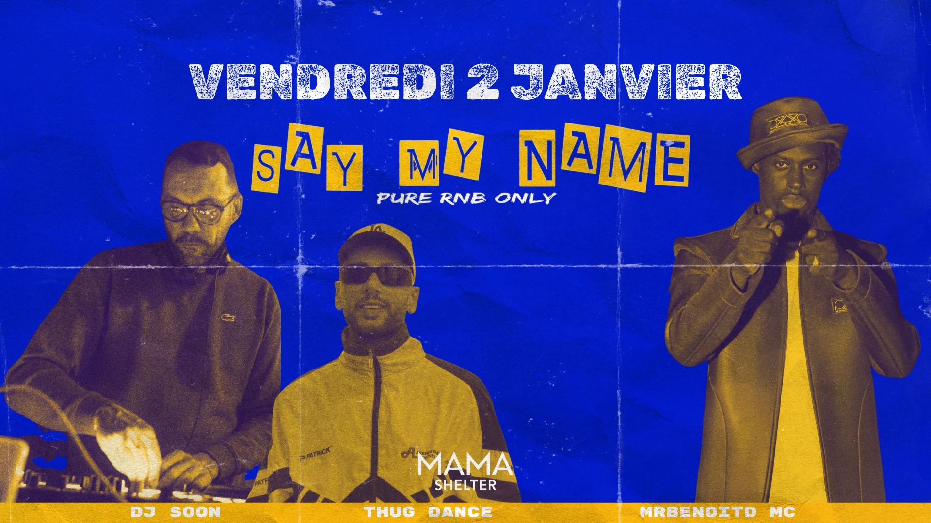 Say My Name X Mama Shelter Cover