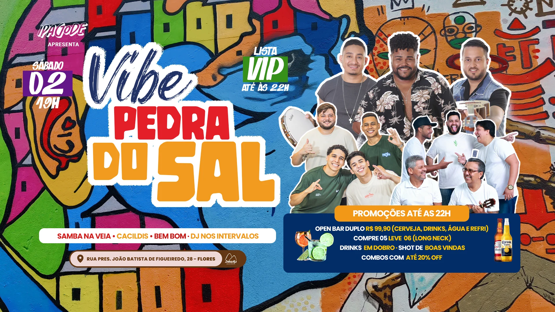 Vibe Pedra Do Sal | Ipagode Cover