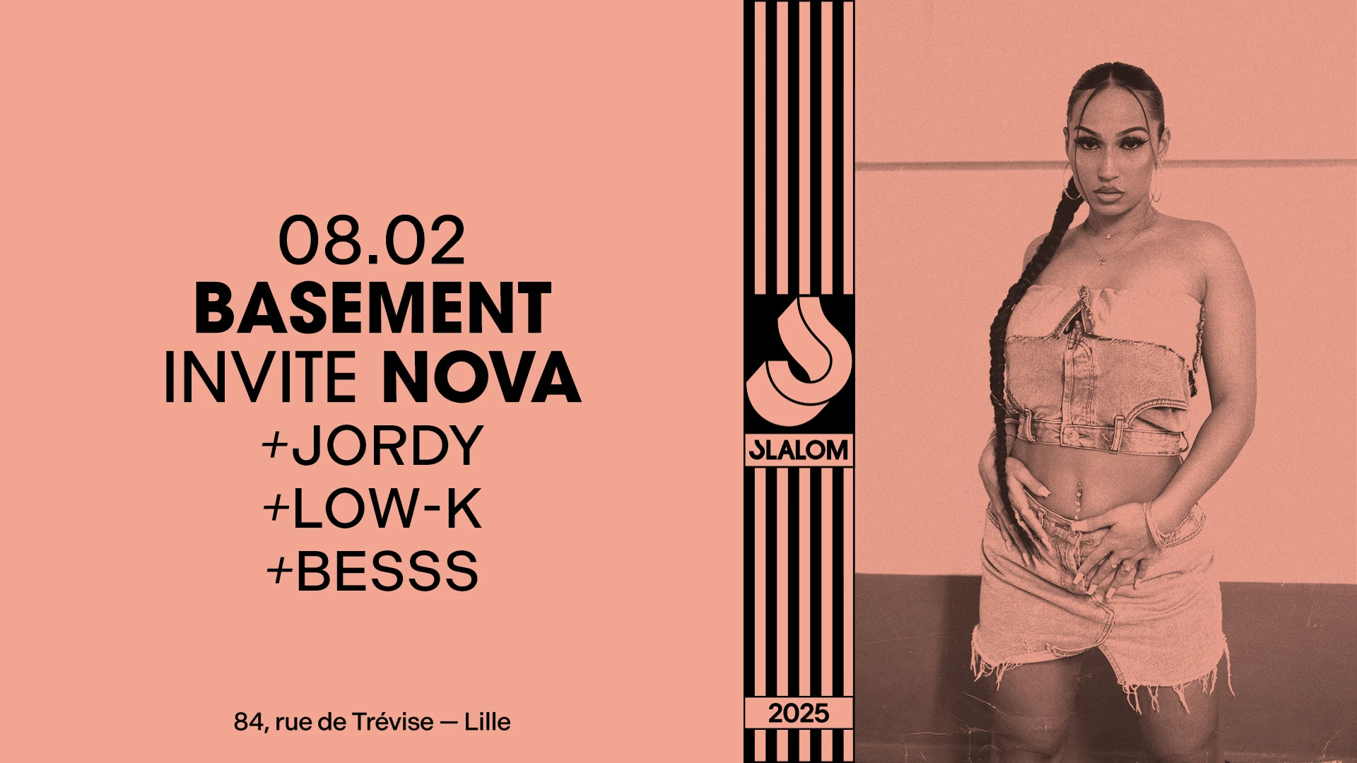 Slalom : Basement Inv. Nova • Jordy • Low-K • Besss Cover