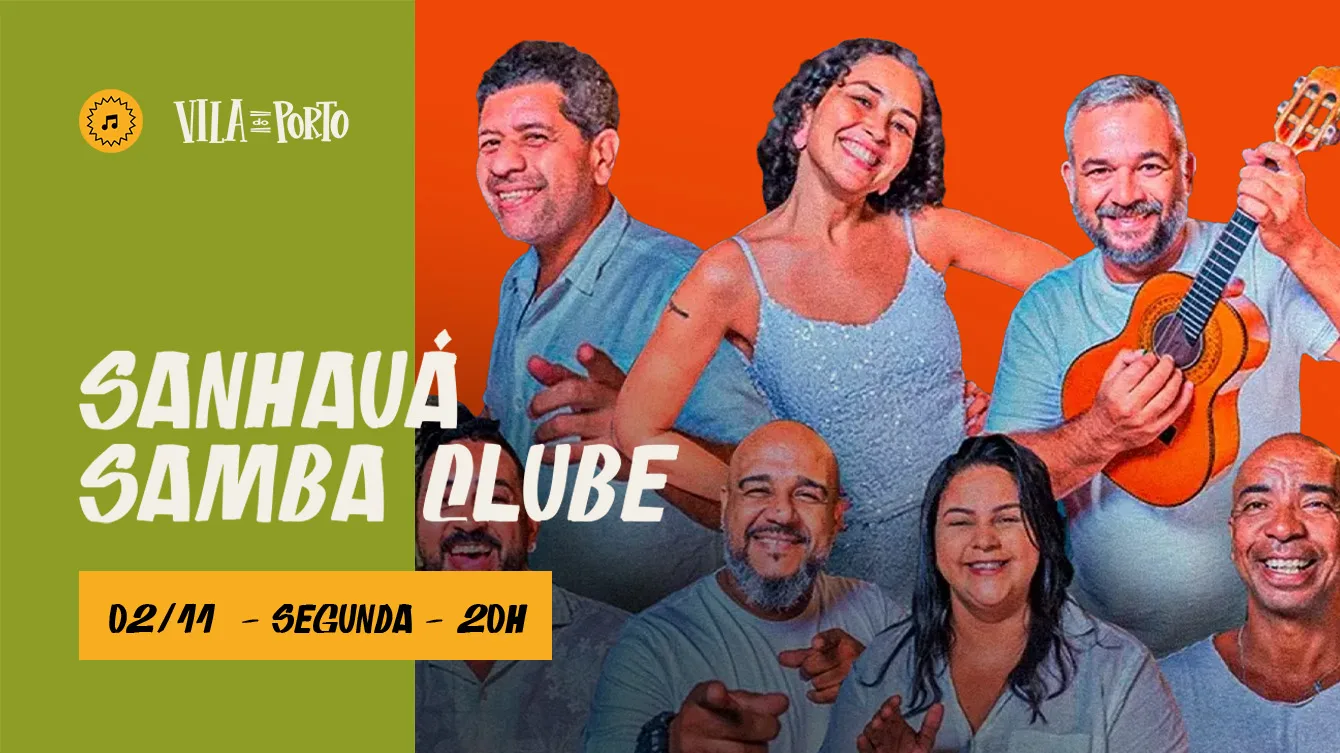 Sanhauá Samba Clube // 02.11 // Toda Segunda Cover
