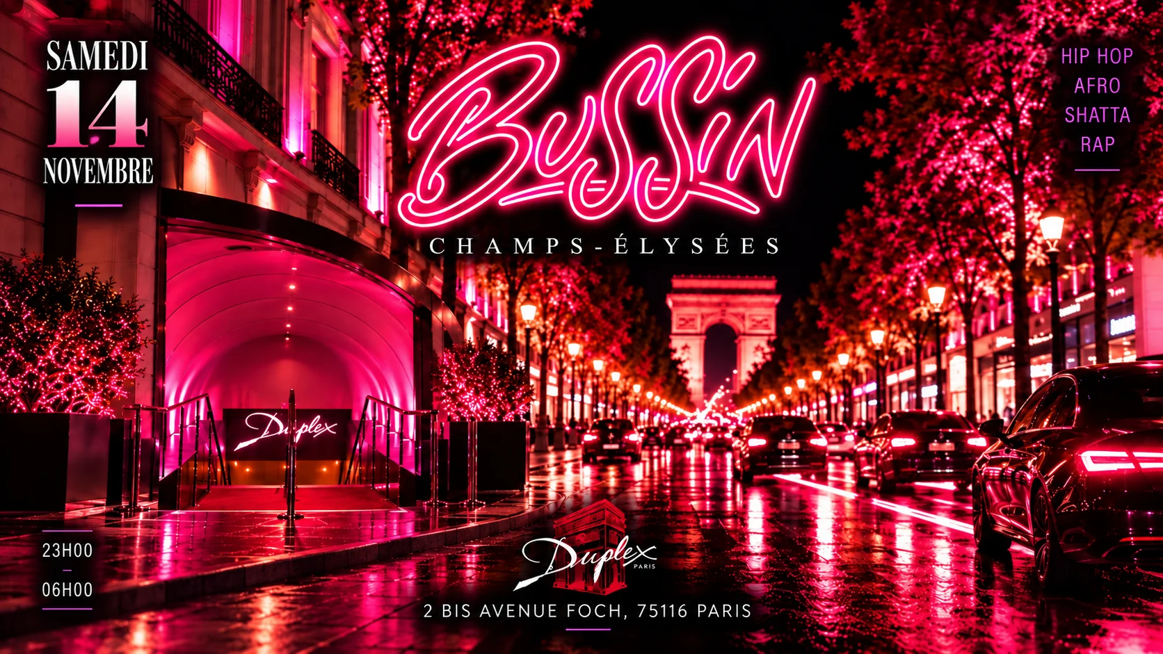 Bussin - Samedi 14 Novembre Cover