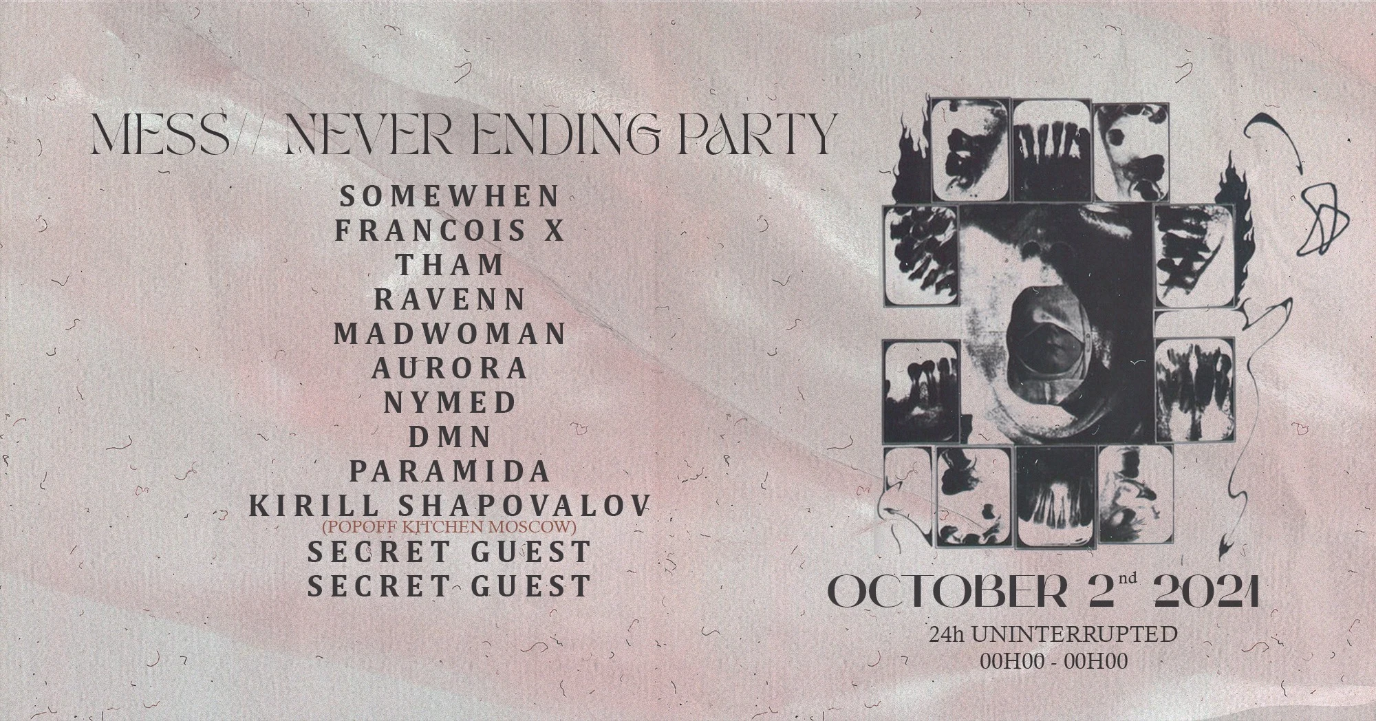 Mess // Never Ending Party Cover