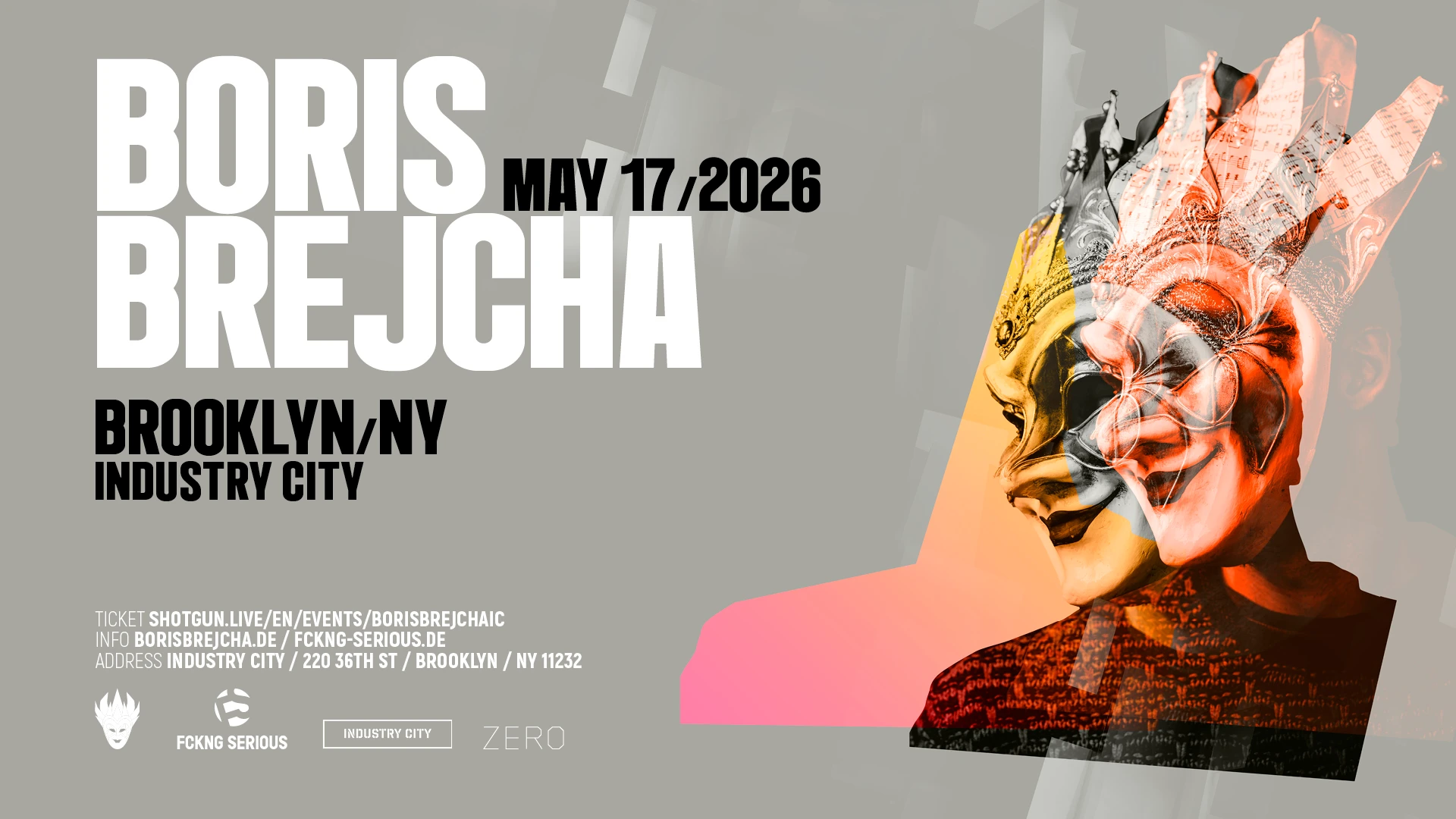 Boris Brejcha At Industry City. Cover
