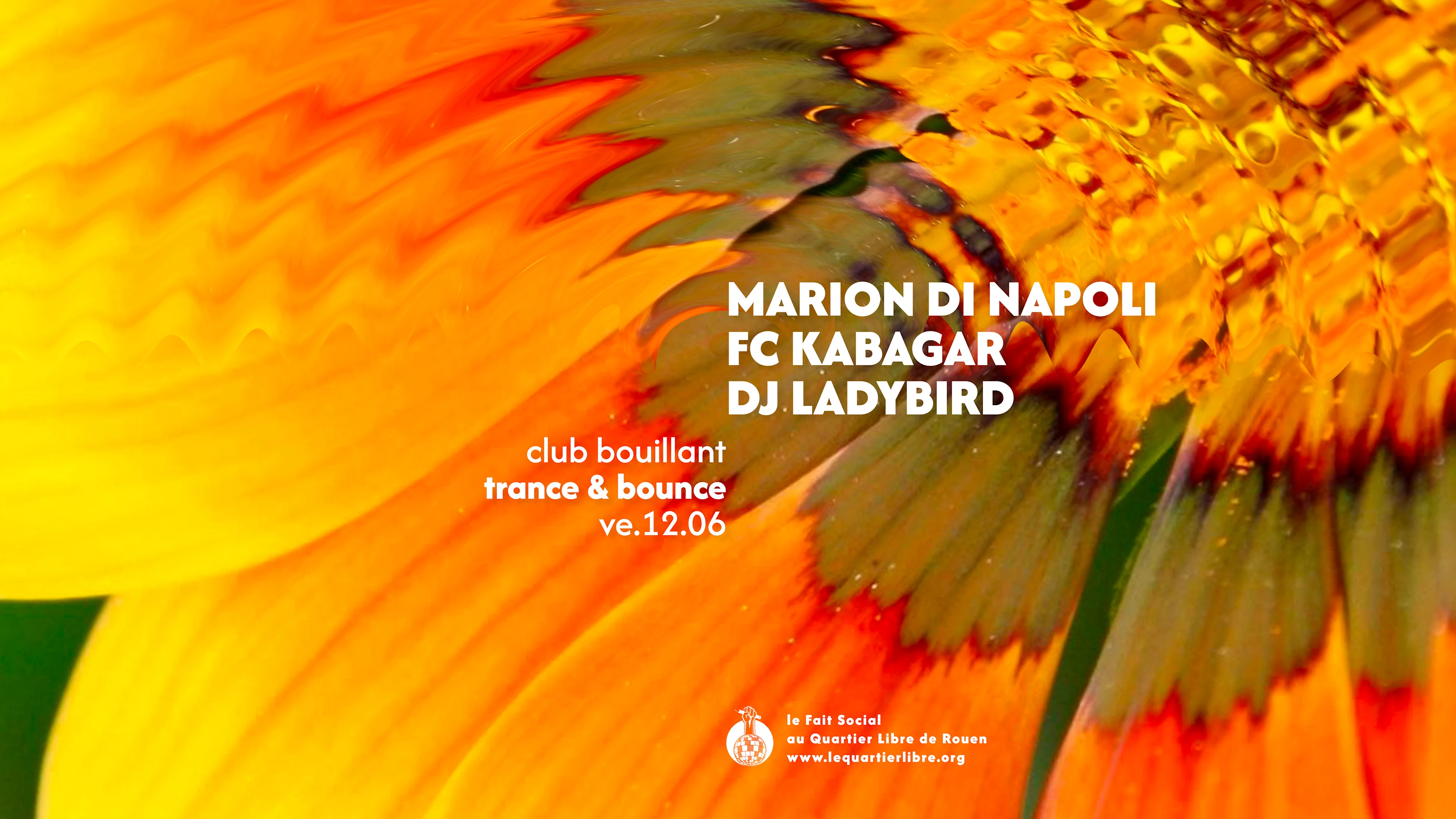 Club Bouillant - Marion DI Napoli · Fc Kabagar · Dj Ladybird Cover
