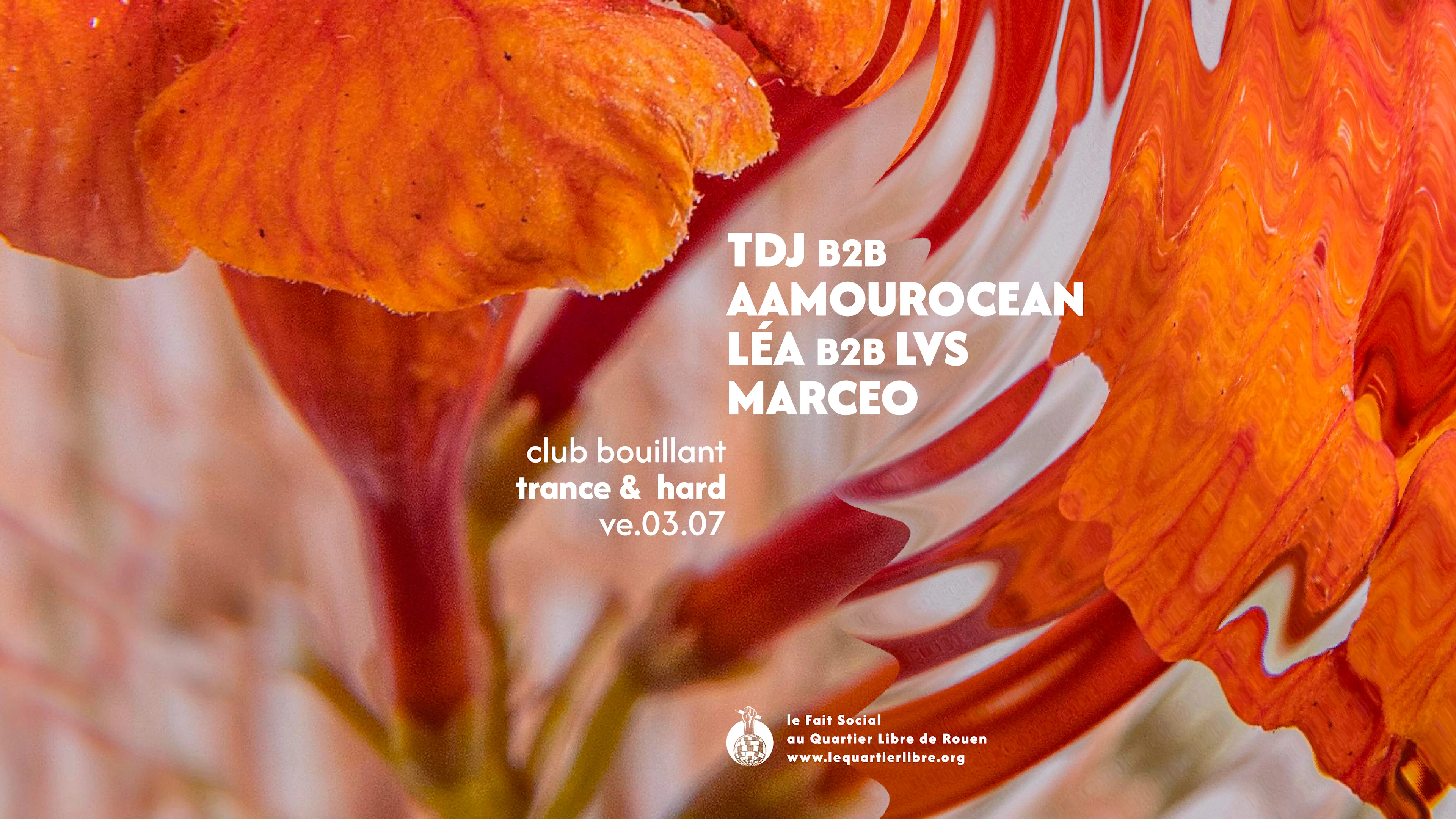 Club Bouillant - Tdj B2b Aamourocean (3h Set) · Léa B2b Lvs Cover