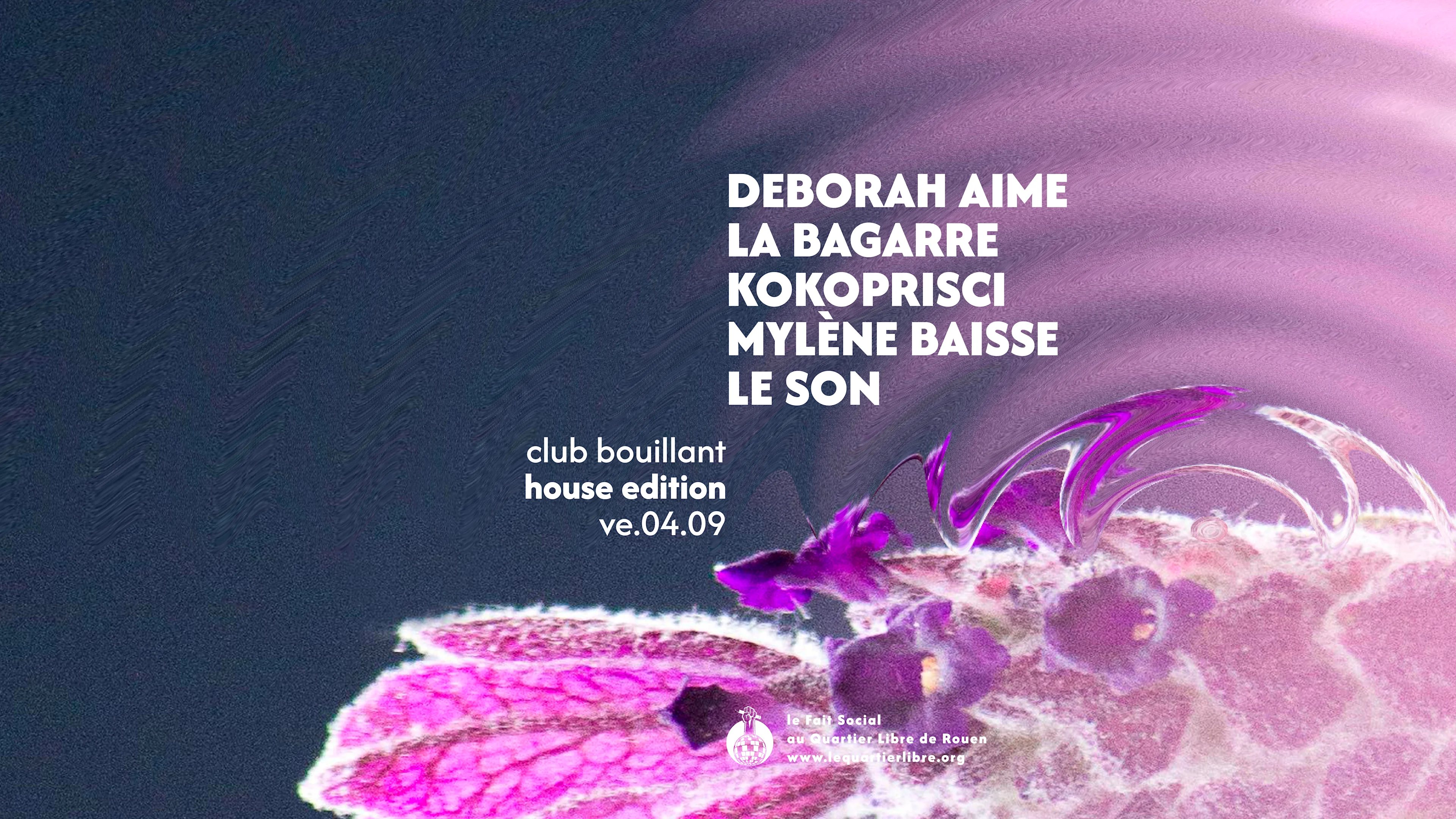 Club Bouillant - Deborah Aime La Bagarre · Kokoprisci · Mbls Cover