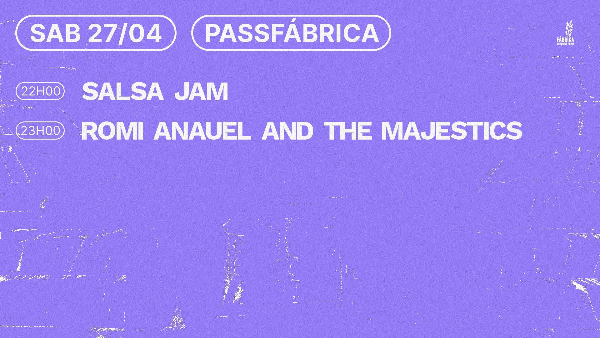 Passfábrica - Sábado 27/04 Cover