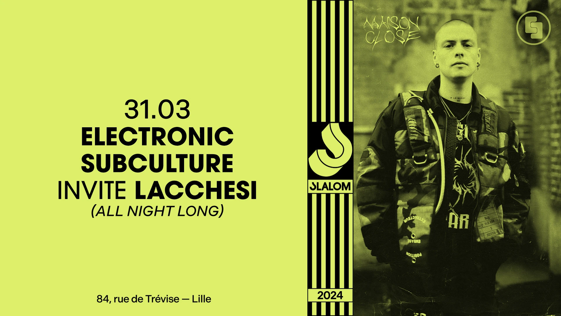 Slalom : Electronic Subculture Inv. Lacchesi [Veille Férié] Cover