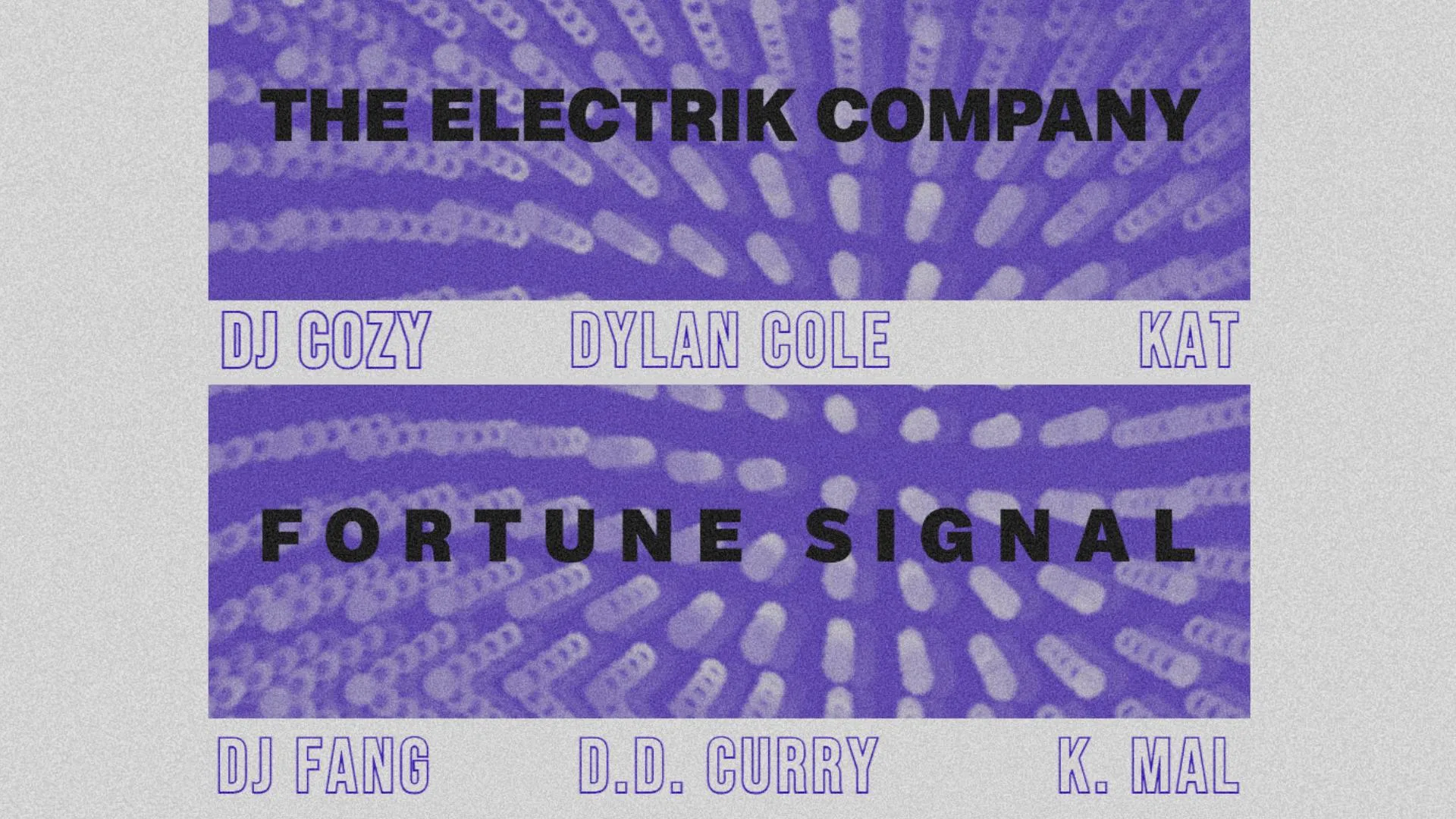 The Electrik Company With Fortune Signal Cover