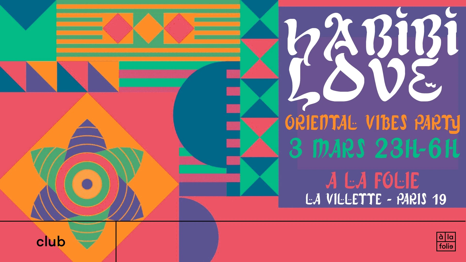 Habibi Love - Oriental Vibes Party À La Villette ! #5 Cover