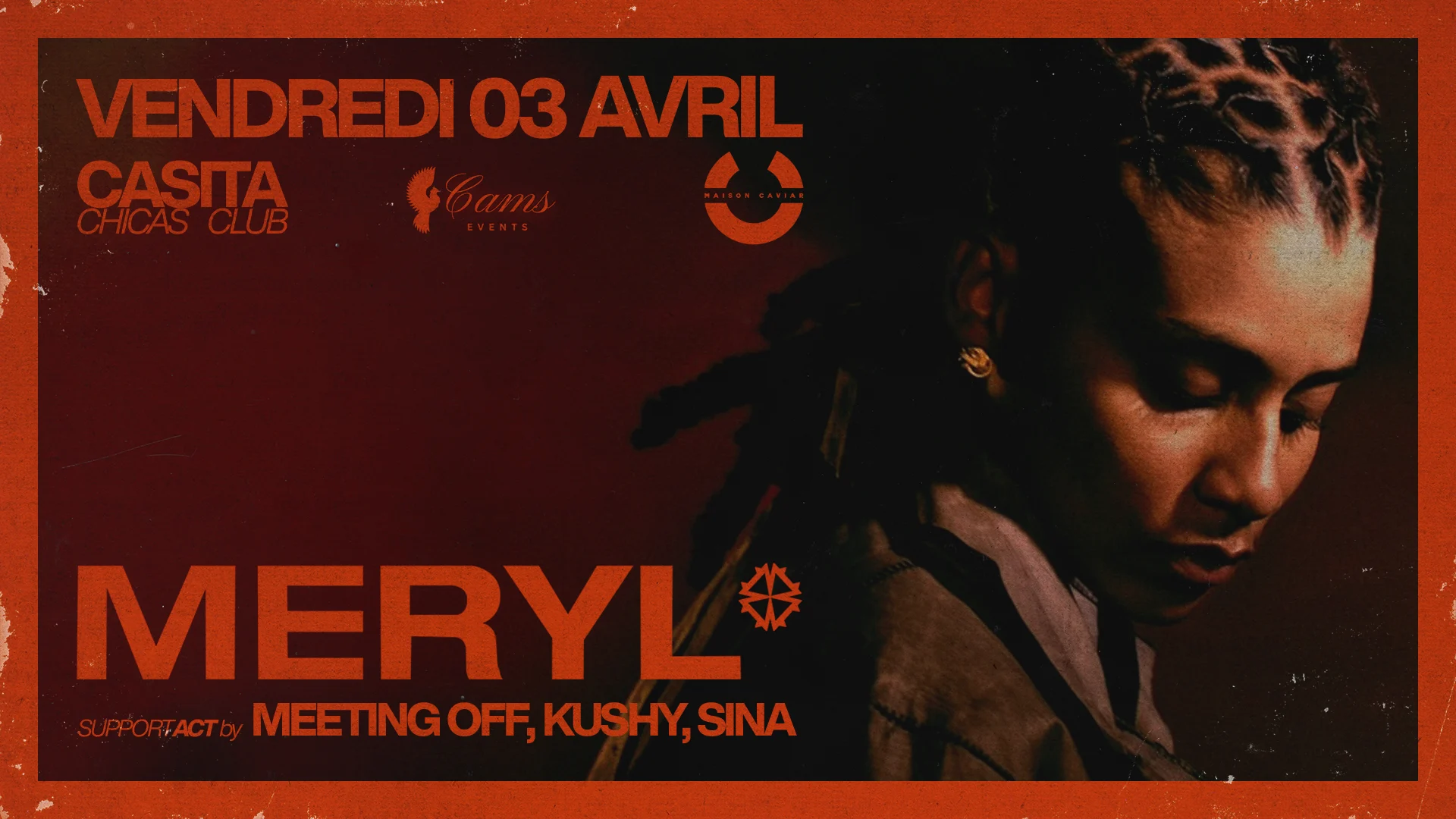 Meryl En Showcase À Montpellier Cover