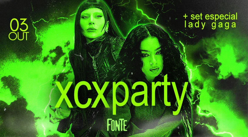 Xcx Party + Set Especial Lady Gaga Cover